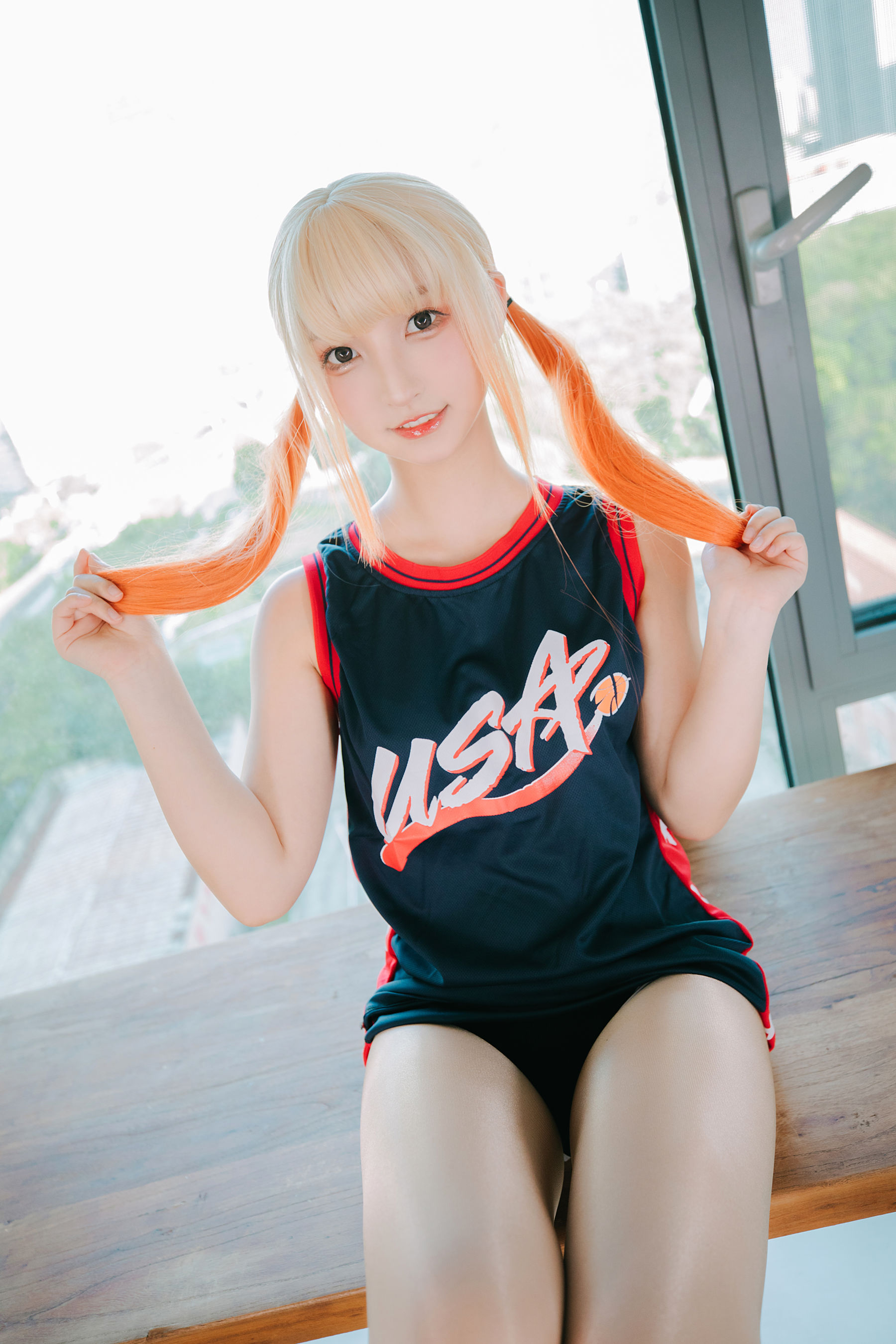 [网红COSER写真] 萝莉神楽板真冬 之 拉拉队少女