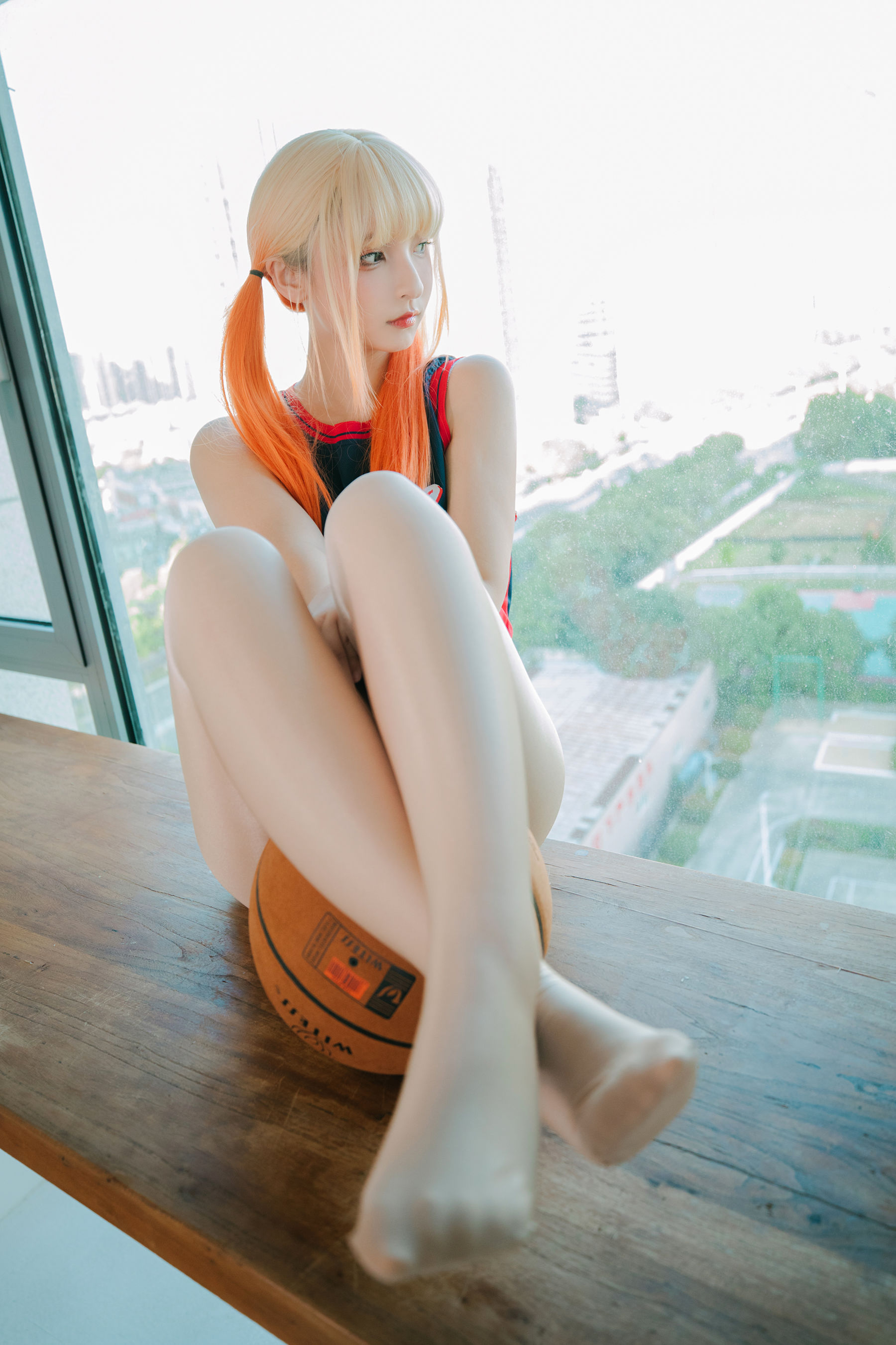 [网红COSER写真] 萝莉神楽板真冬 之 拉拉队少女