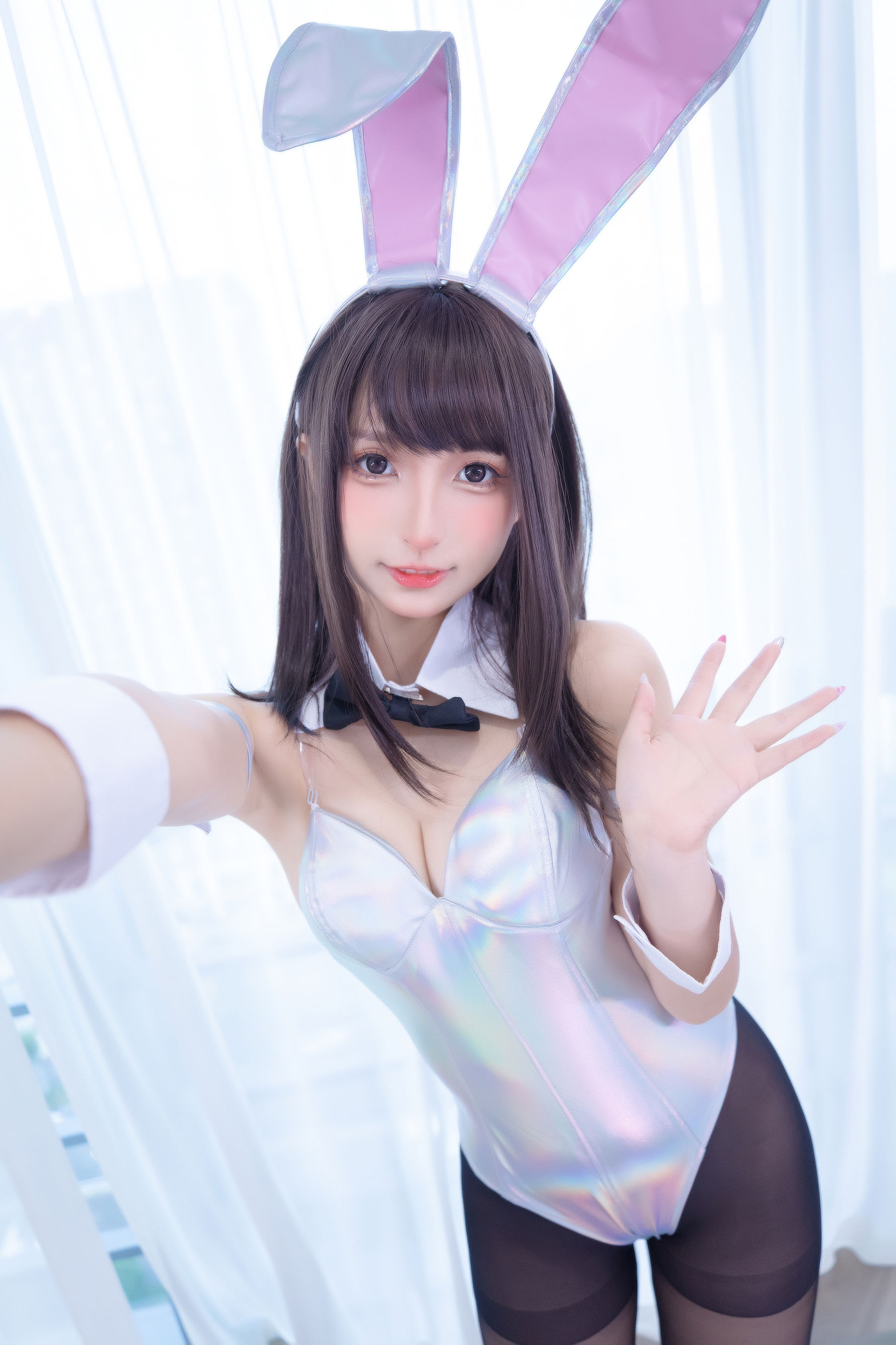 [网红COSER写真] 萝莉神楽板真冬之バニーバブル