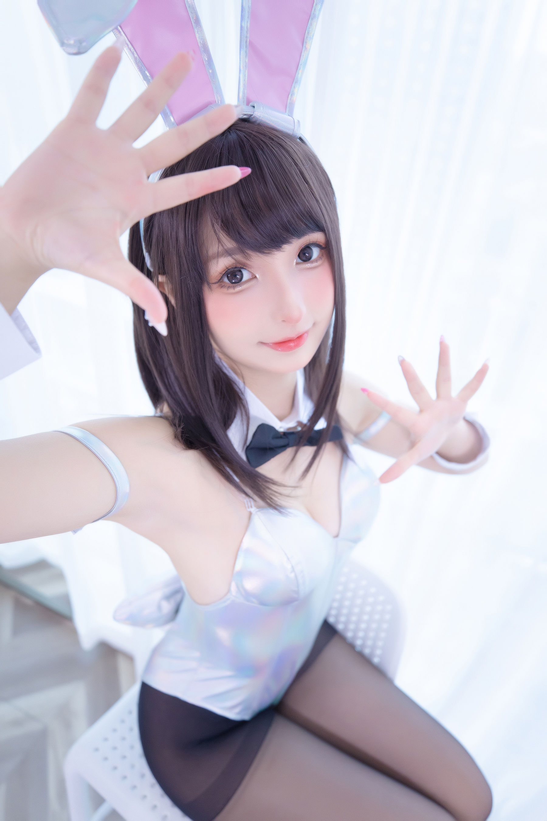 [网红COSER写真] 萝莉神楽板真冬之バニーバブル