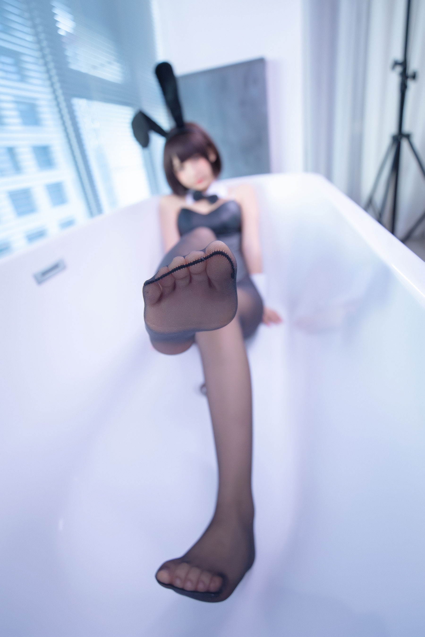 [网红COSER写真] 萝莉神楽板真冬之バニーバブル