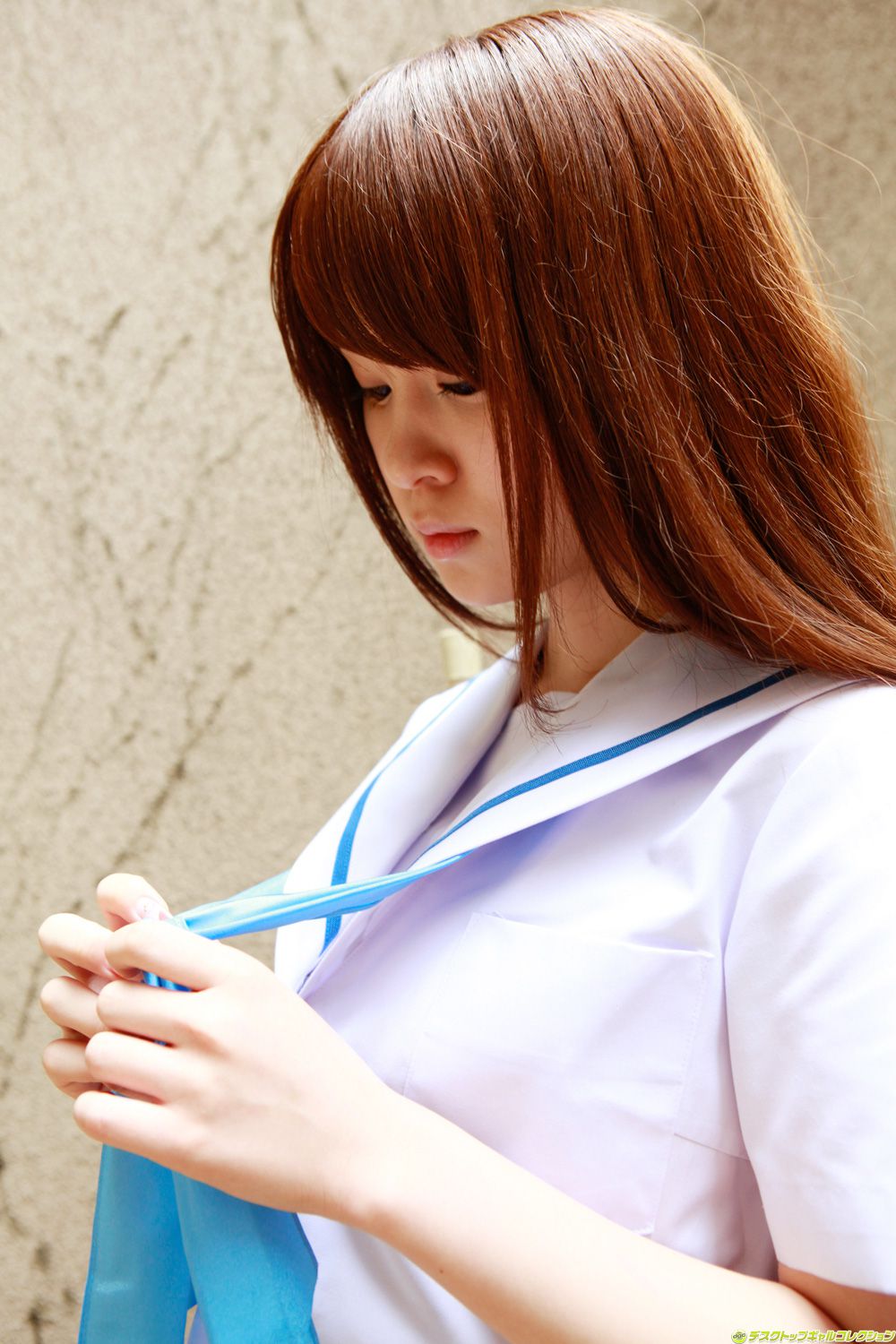 朝菜栞《甘いロリフェイスと制服の完全なる融合！》 [DGC] NO.1040