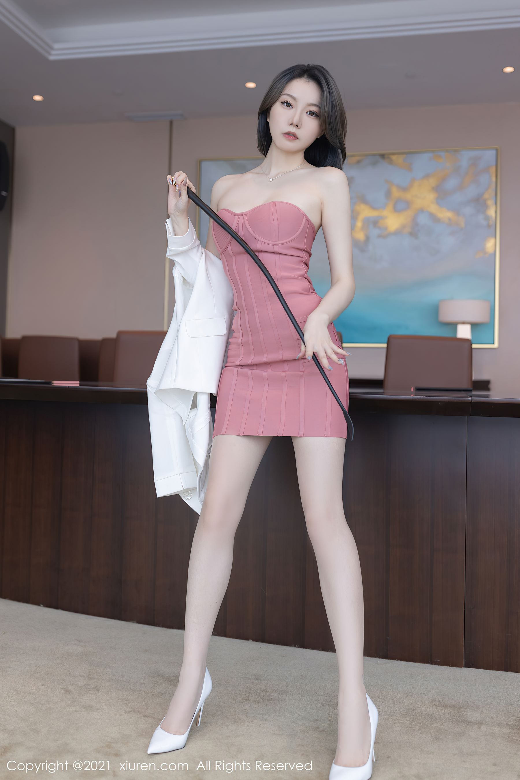 [秀人XiuRen] No.4024 陆萱萱、安然Maleah