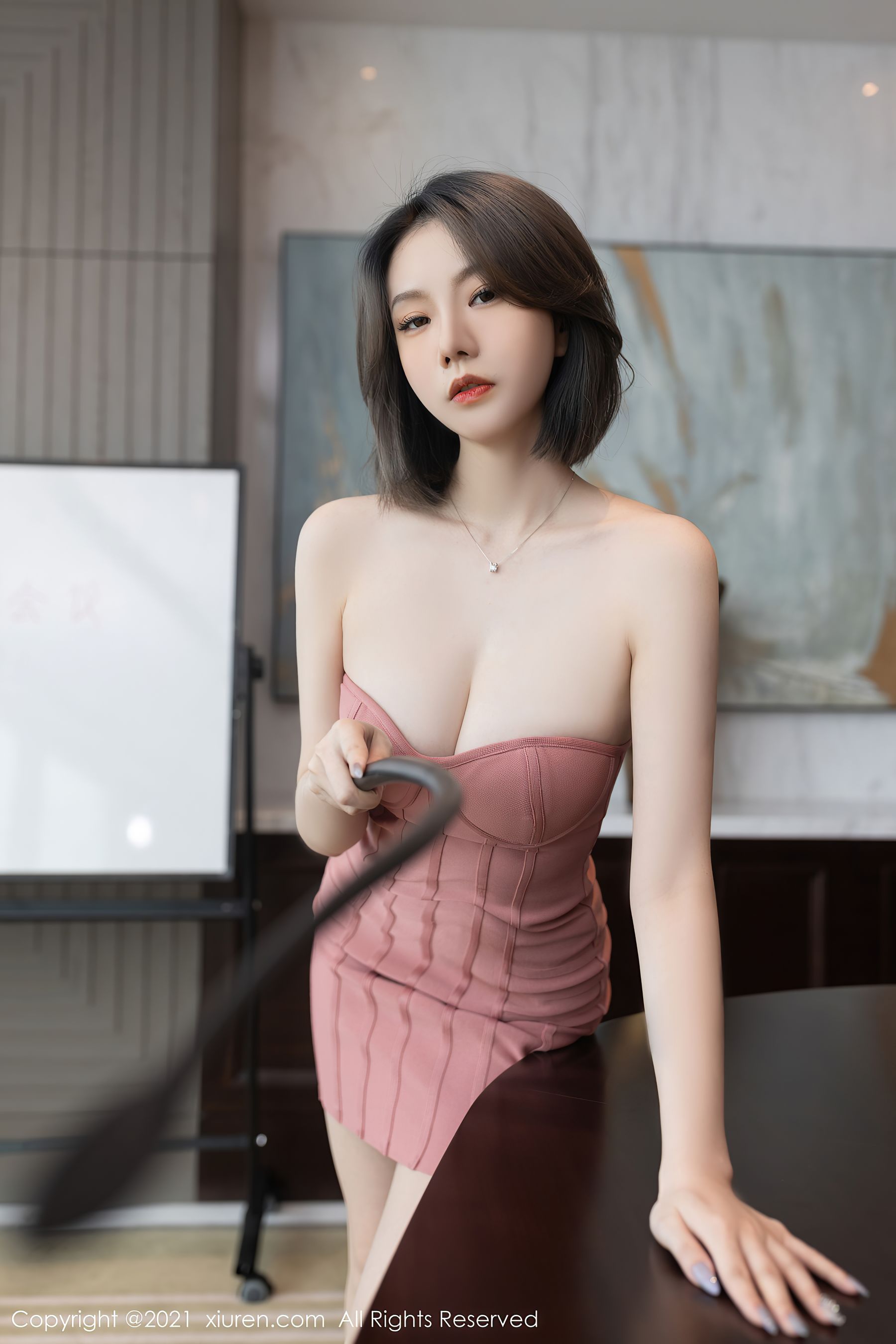 [秀人XiuRen] No.4024 陆萱萱、安然Maleah