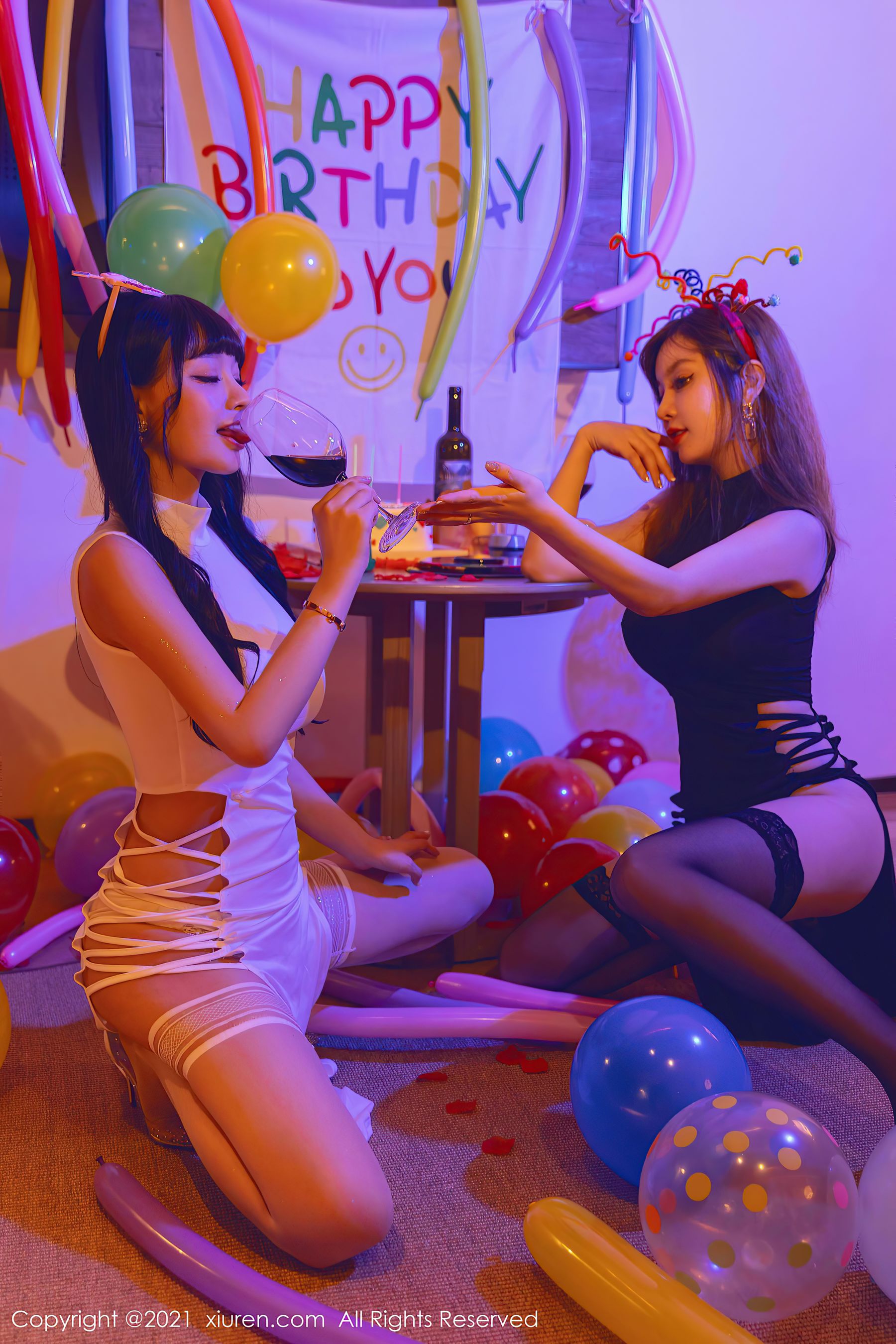 [秀人XiuRen] No.4025 朱可儿Flower、王雨纯