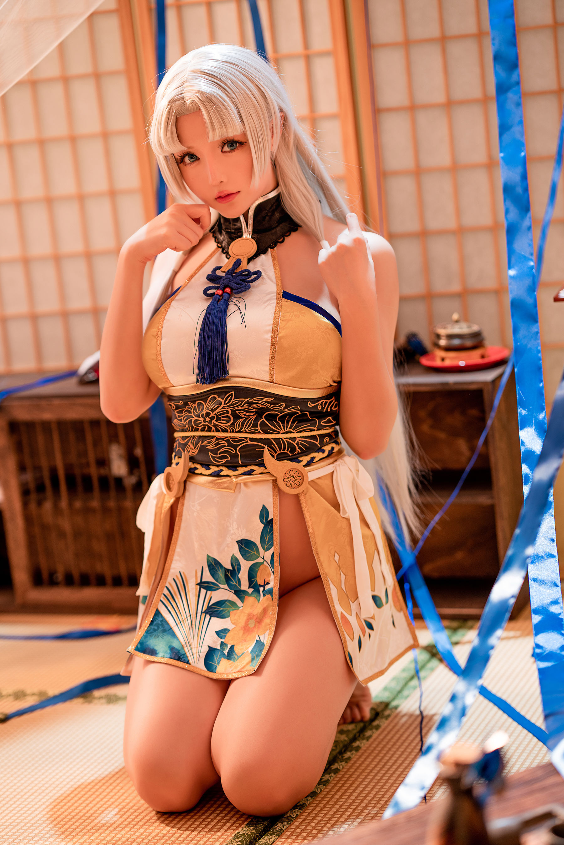 [福利COS] Coser小姐姐星之迟迟 - 胡桃