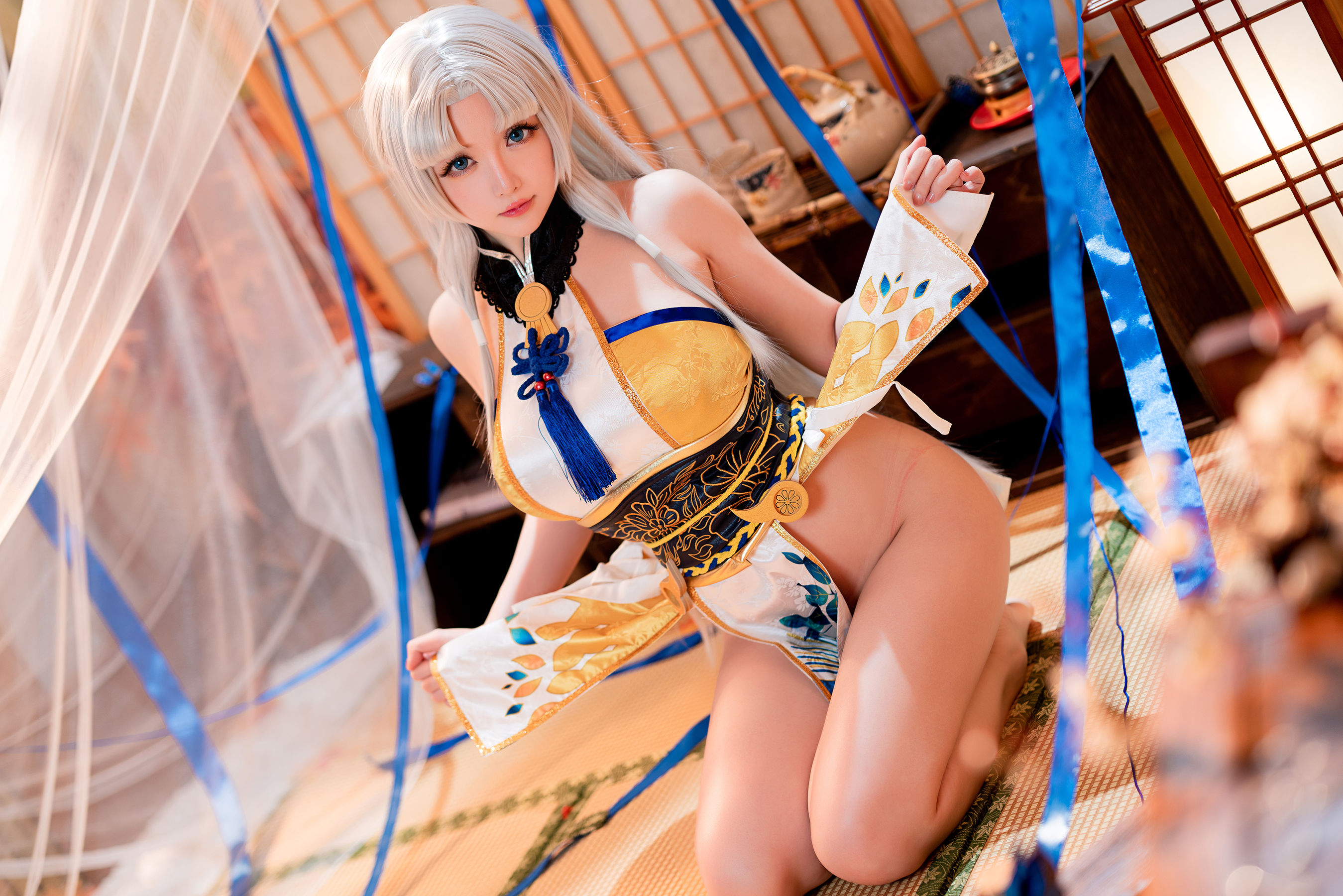 [福利COS] Coser小姐姐星之迟迟 - 胡桃