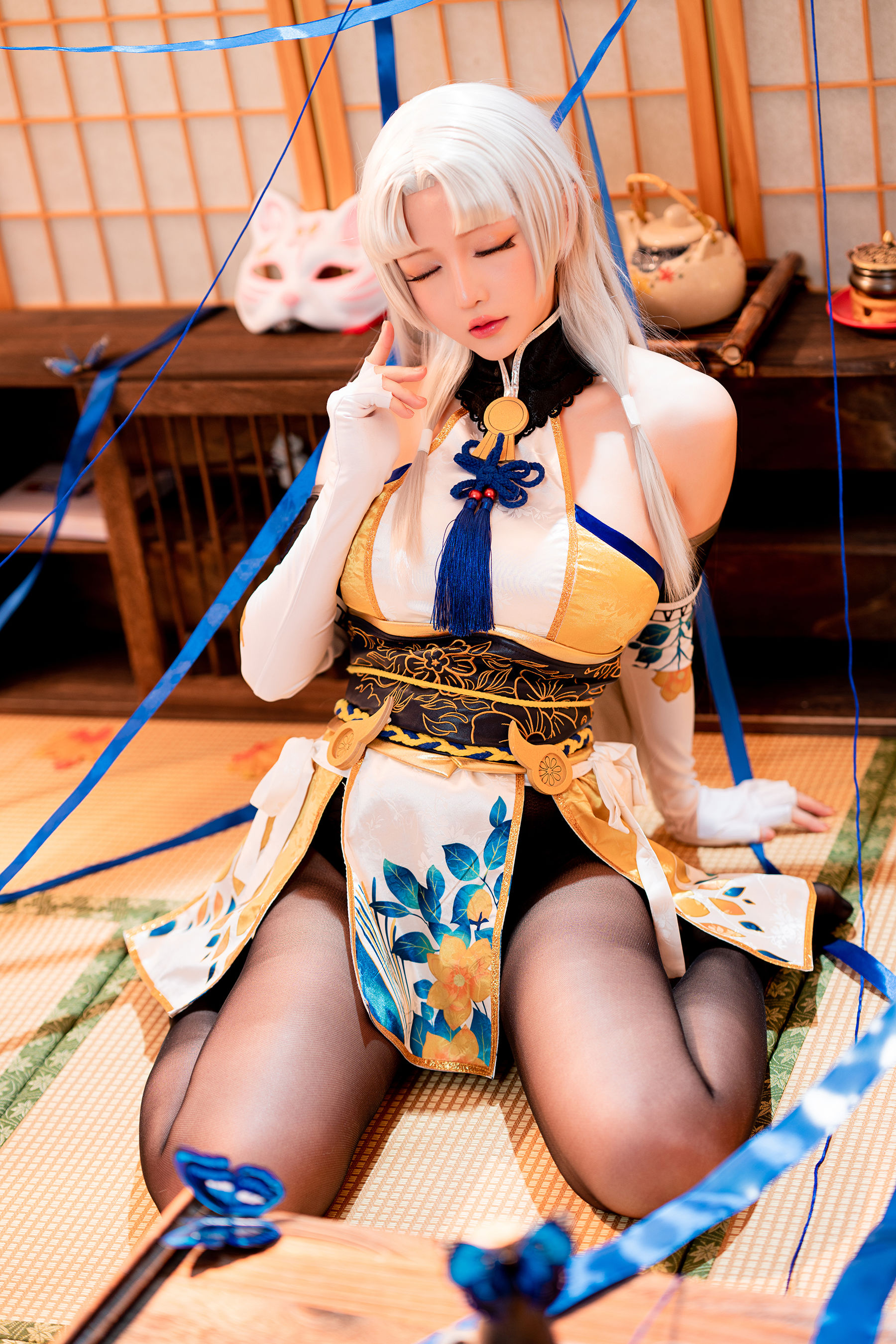 [福利COS] Coser小姐姐星之迟迟 - 胡桃