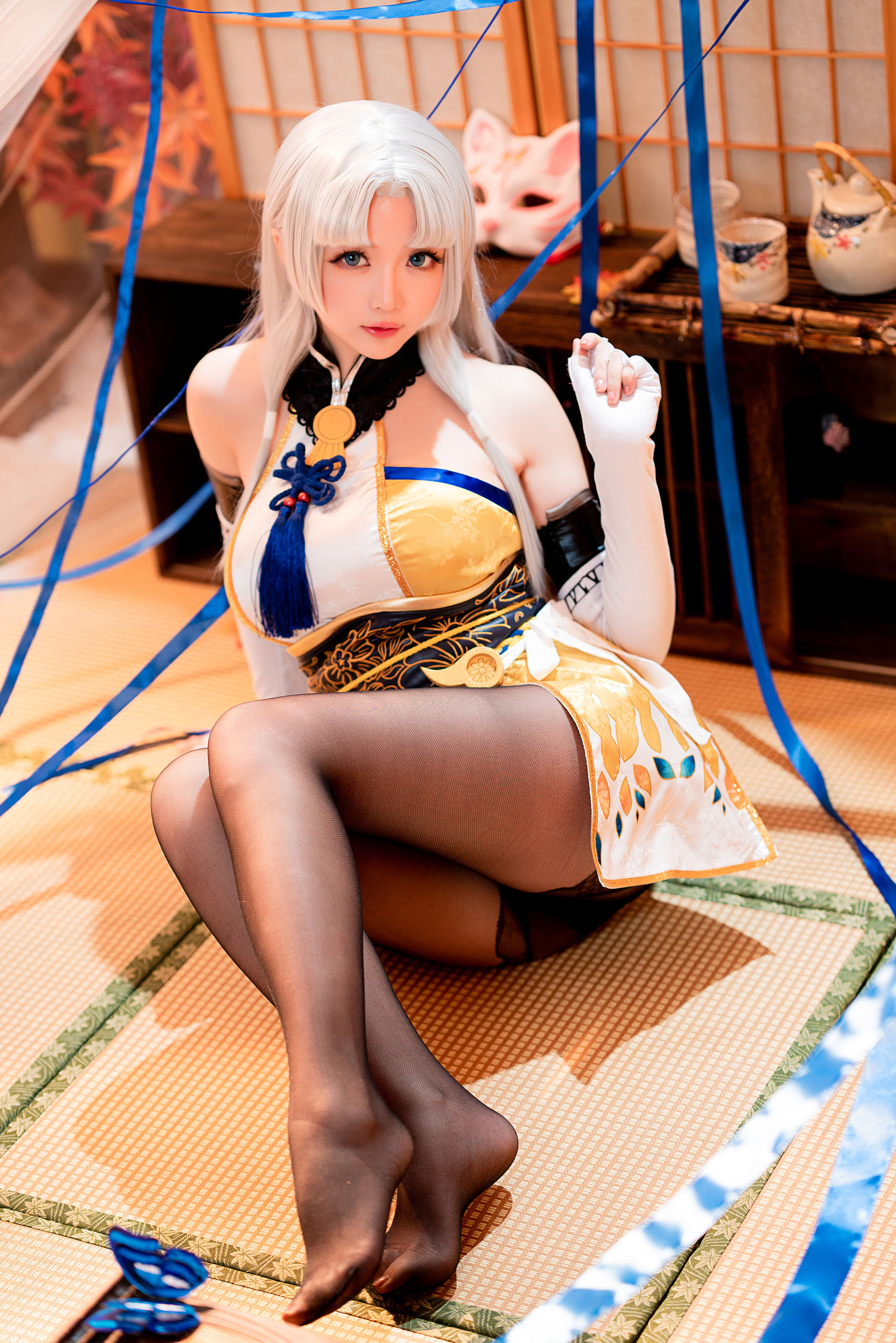 [福利COS] Coser小姐姐星之迟迟 - 胡桃