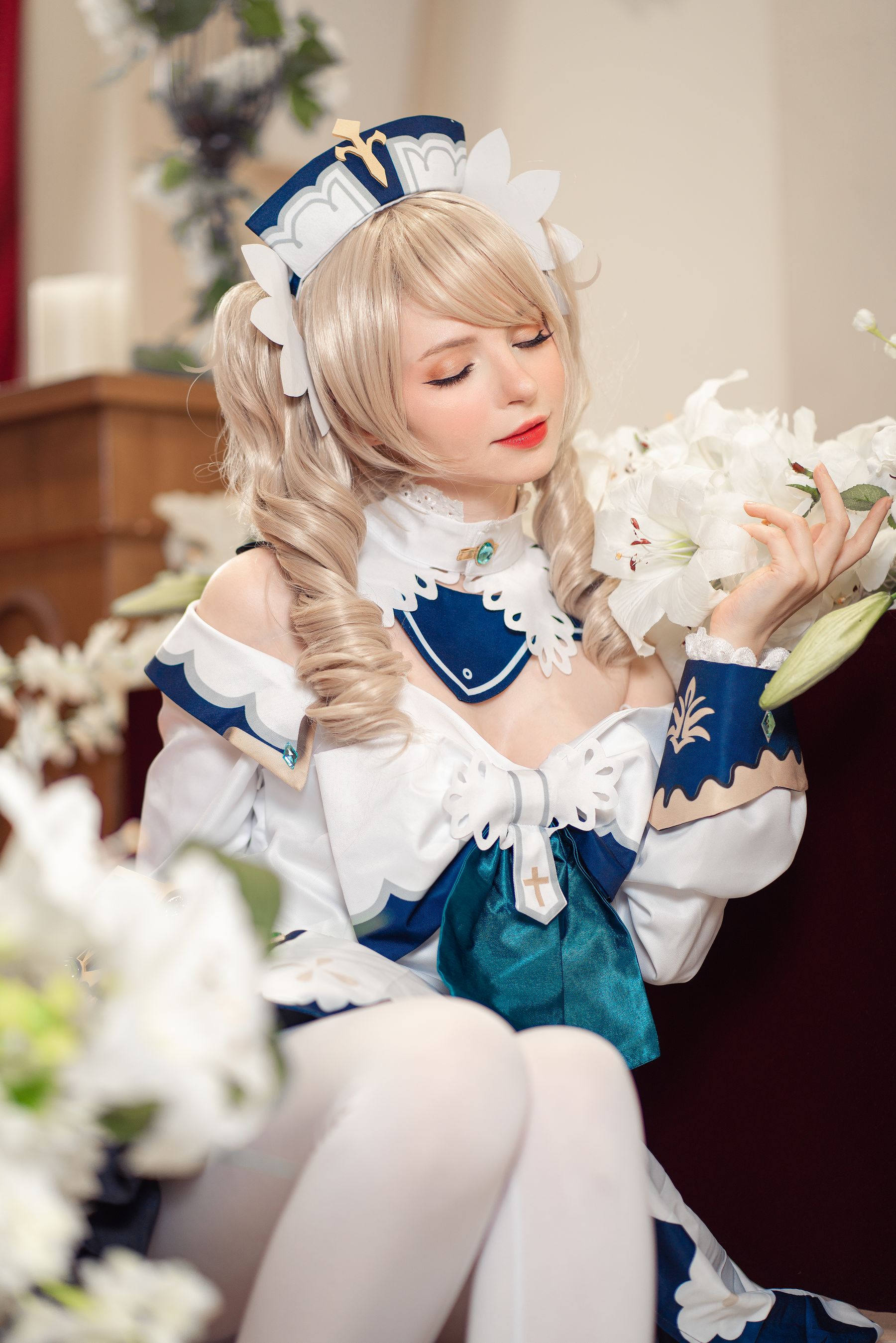 [福利COS] Peach milky - Barbara