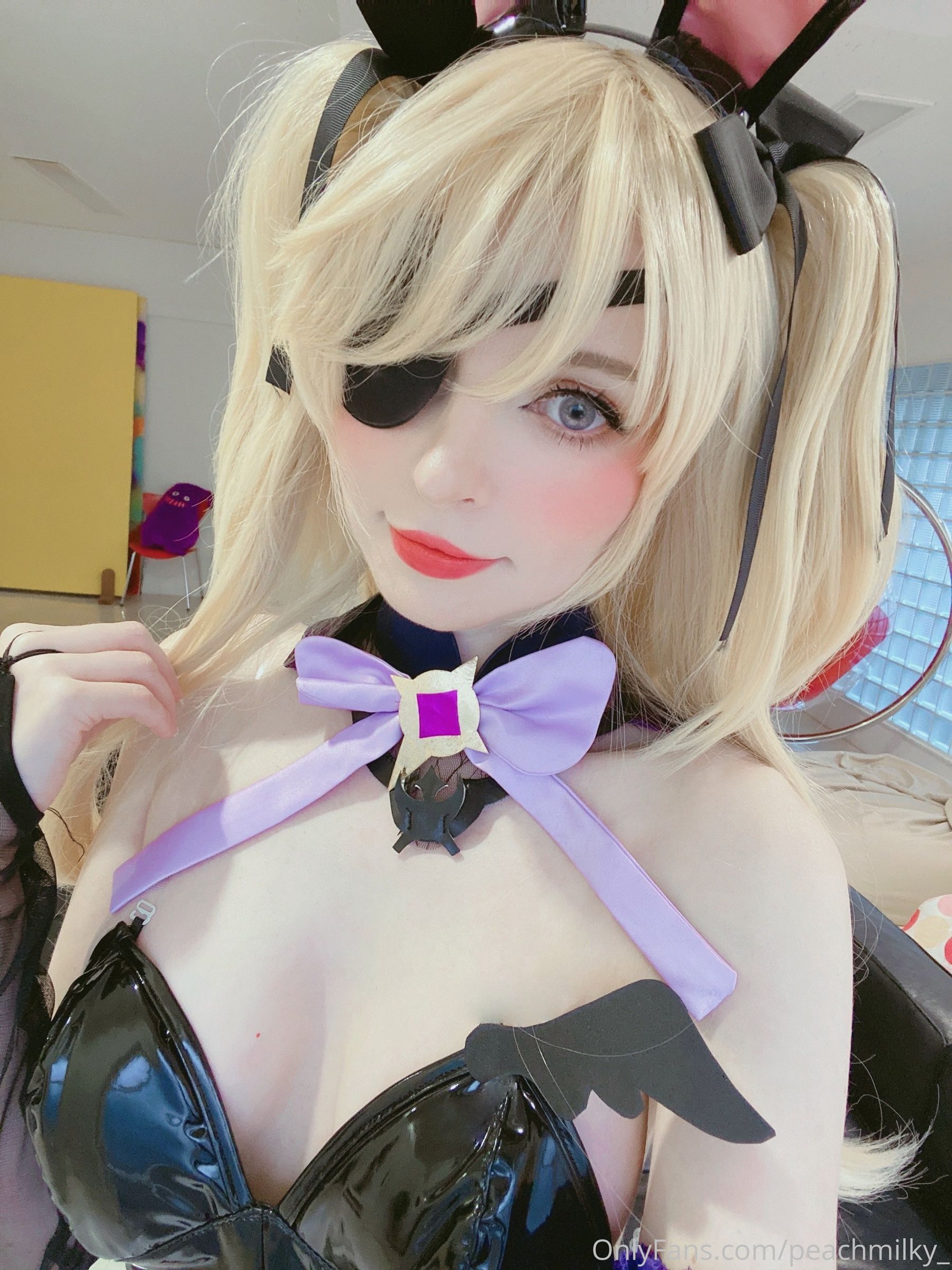 [福利COS] Peach milky - Fischl Playboy Bunny Genshin Impact