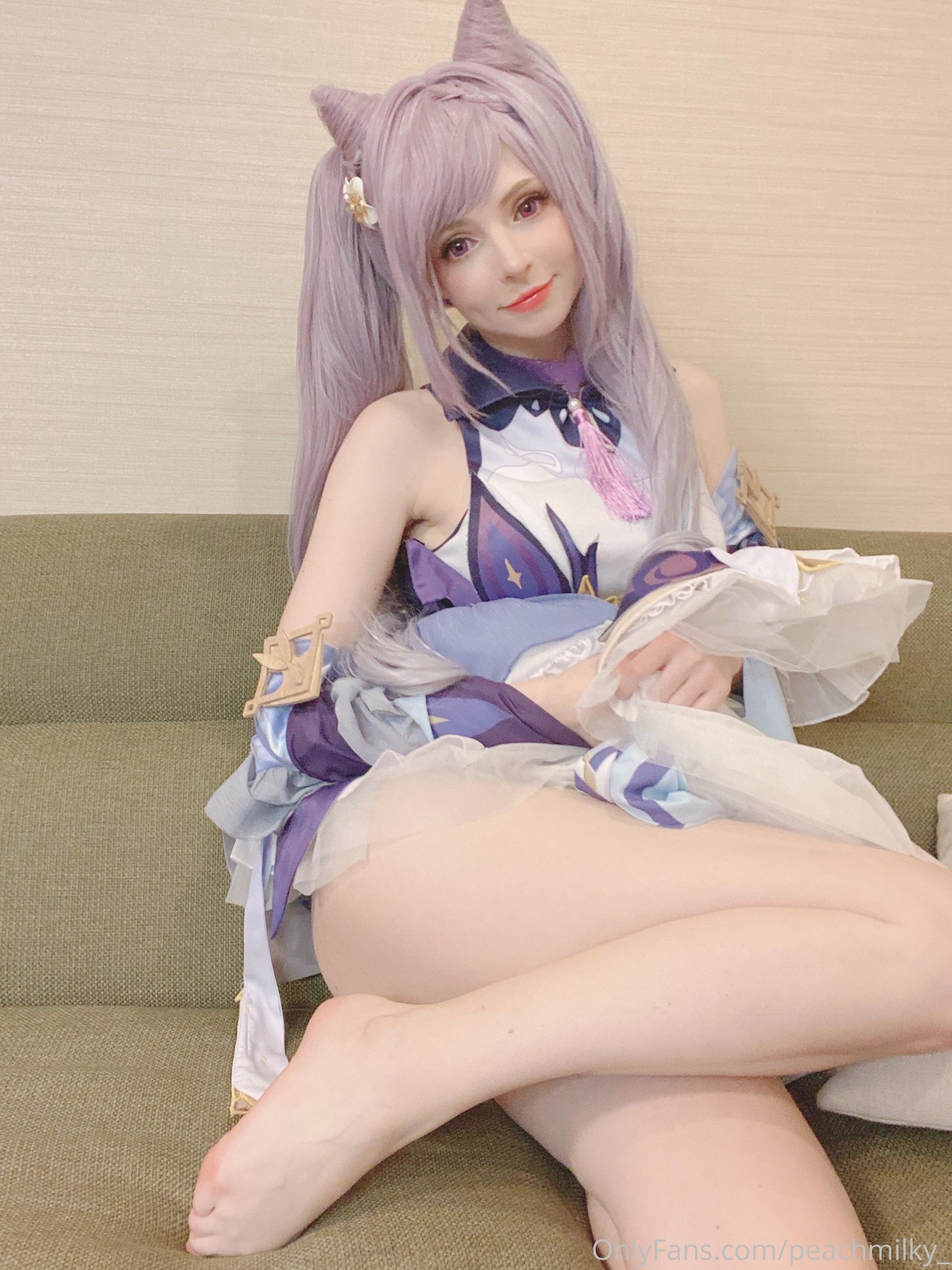 [福利COS] Peach milky - Keqing Genshin Impact