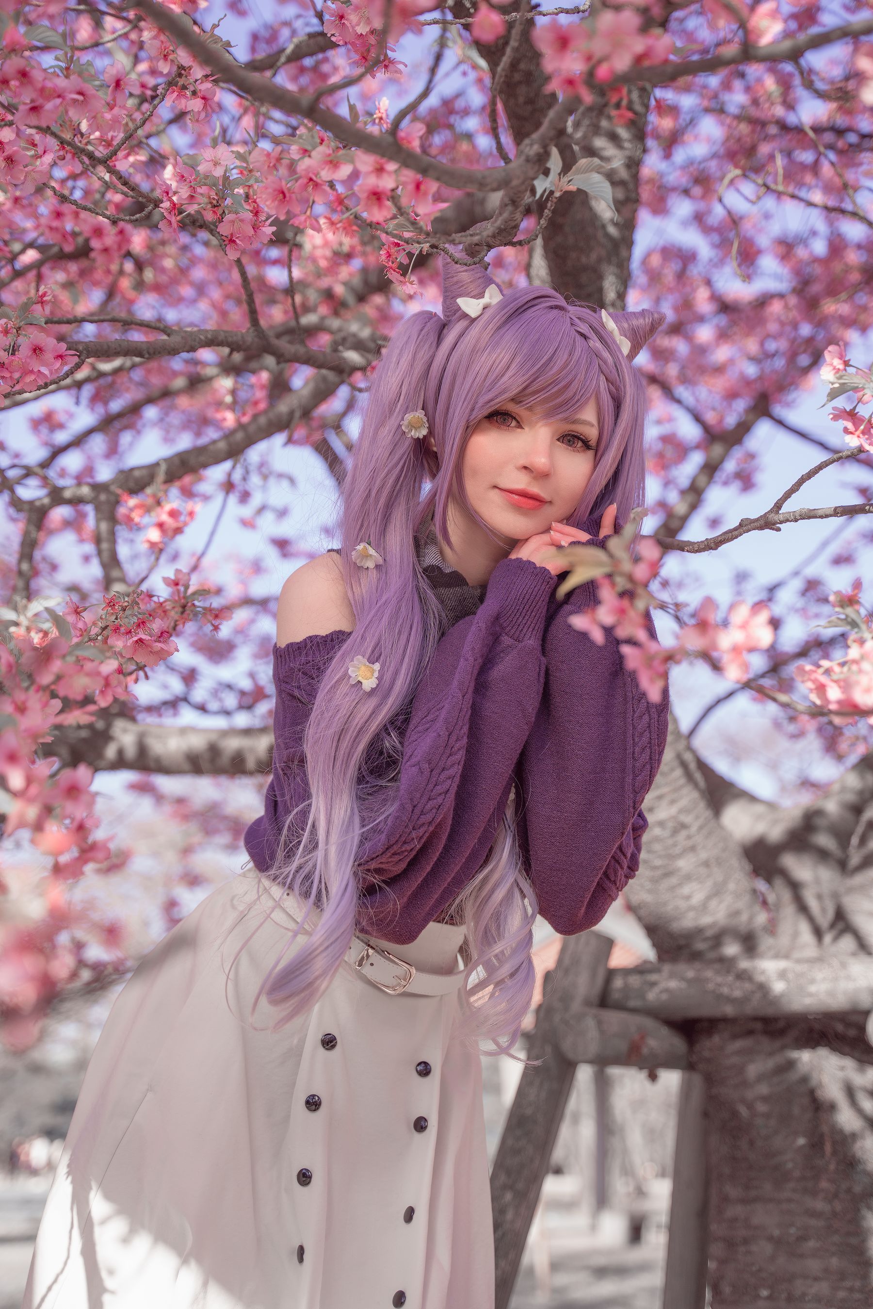 [福利COS] Peach milky - Keqing Genshin Impact