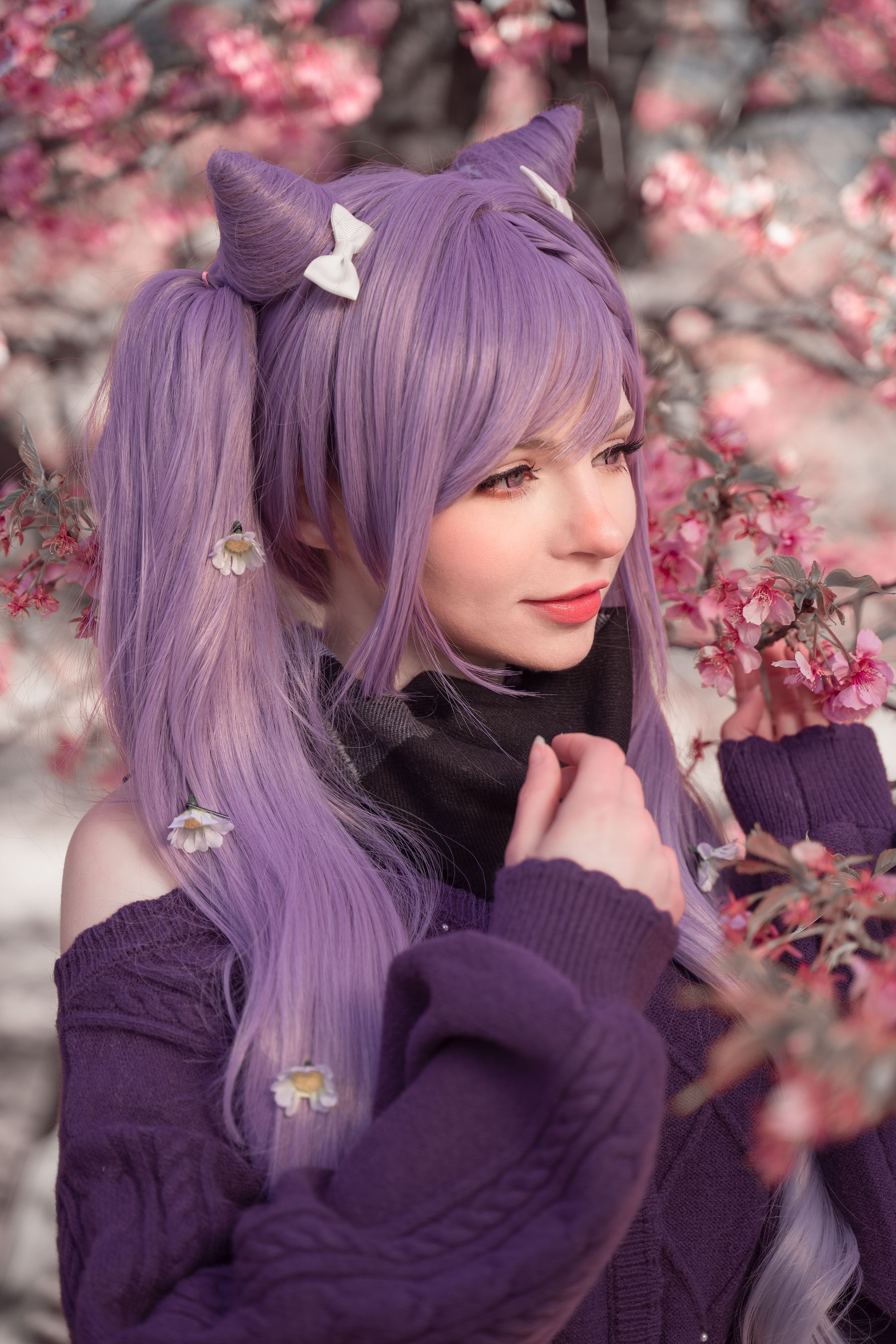 [福利COS] Peach milky - Keqing Genshin Impact