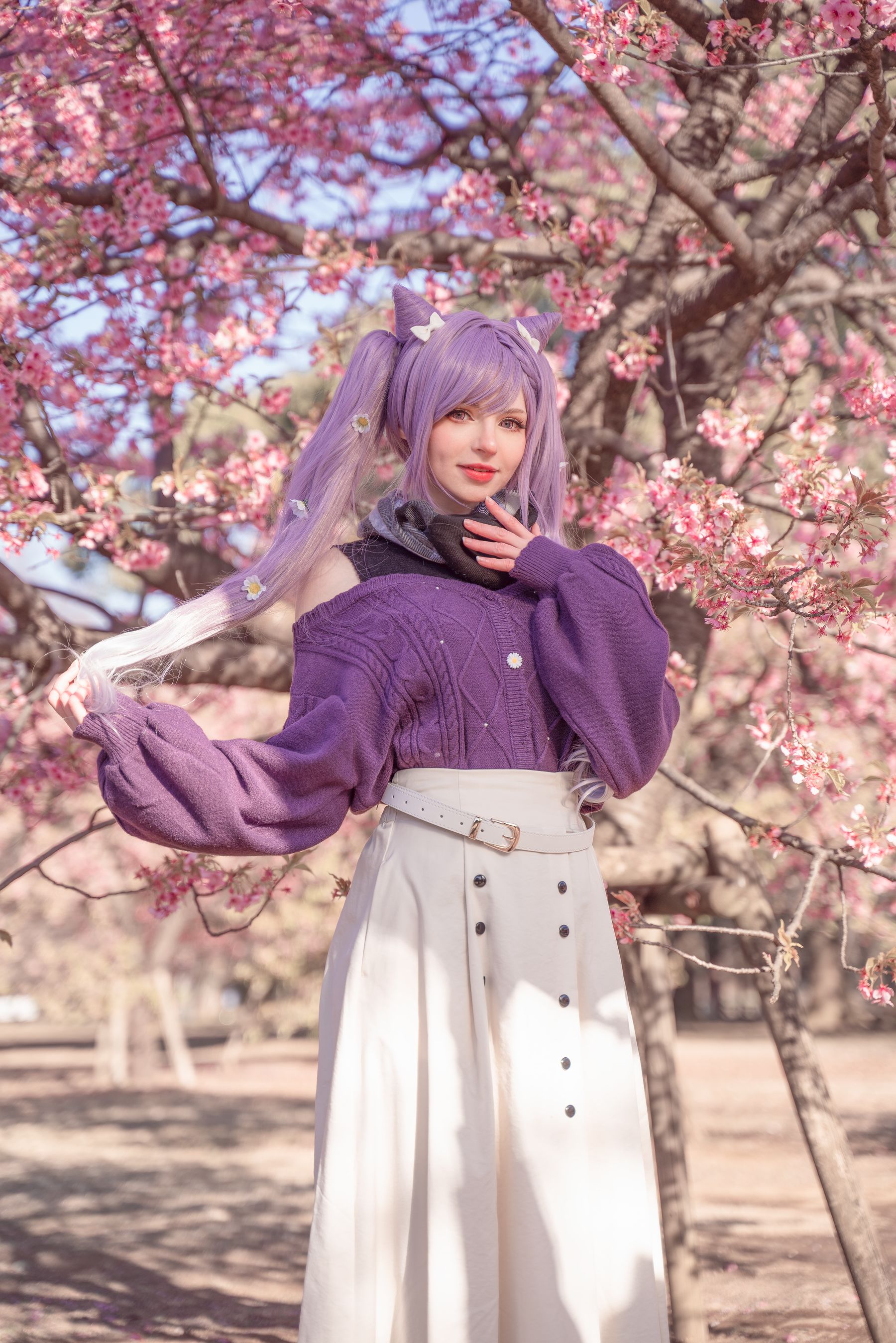[福利COS] Peach milky - Keqing Genshin Impact