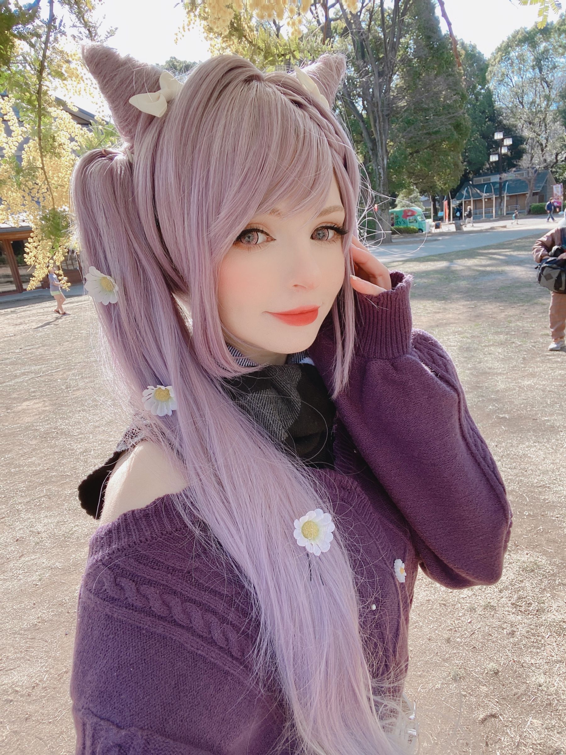 [福利COS] Peach milky - Keqing Genshin Impact