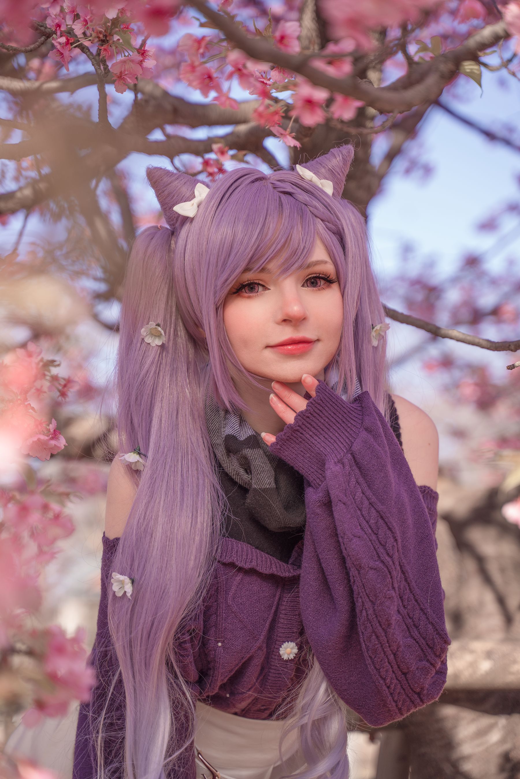 [福利COS] Peach milky - Keqing Genshin Impact