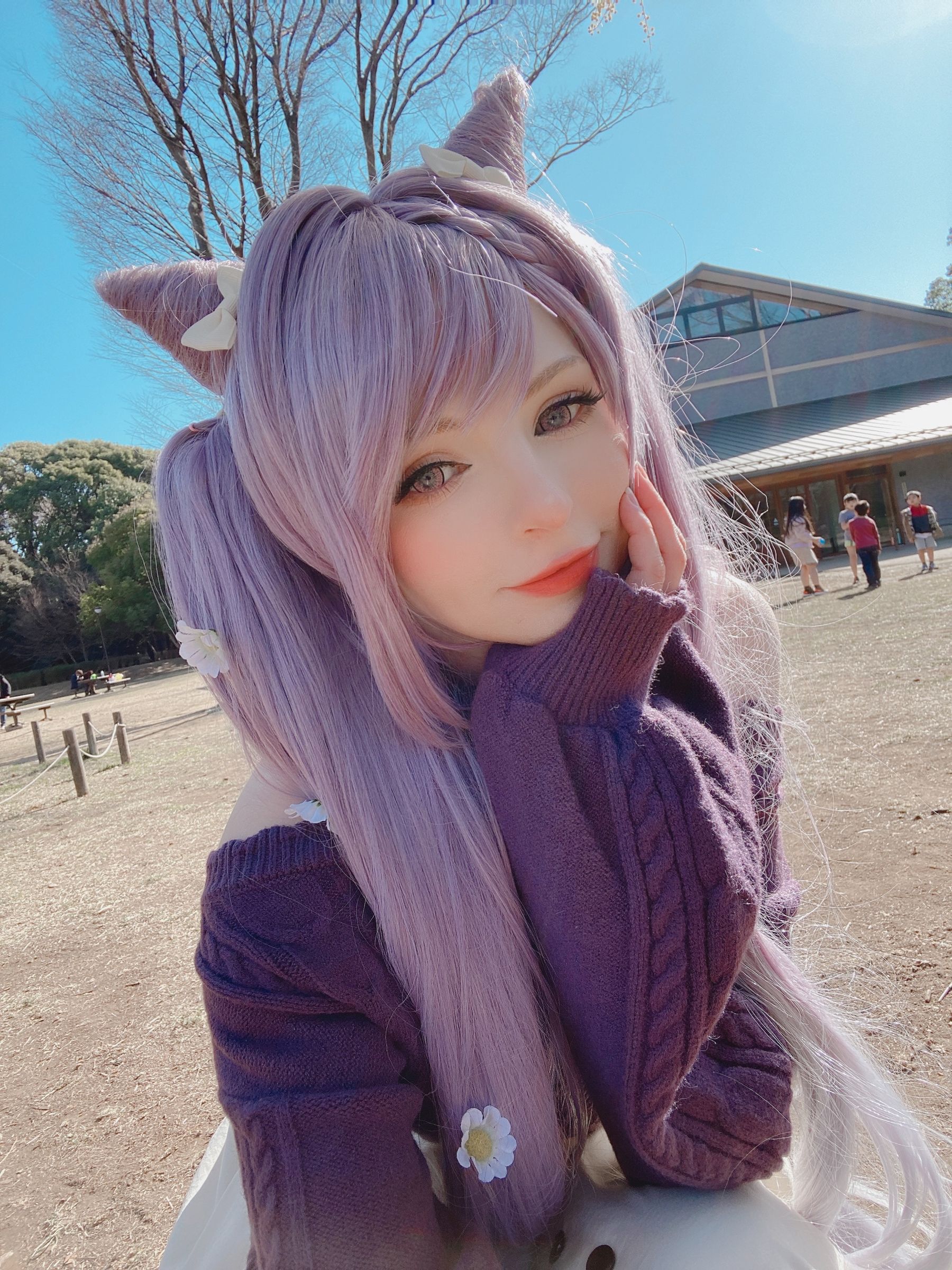 [福利COS] Peach milky - Keqing Genshin Impact