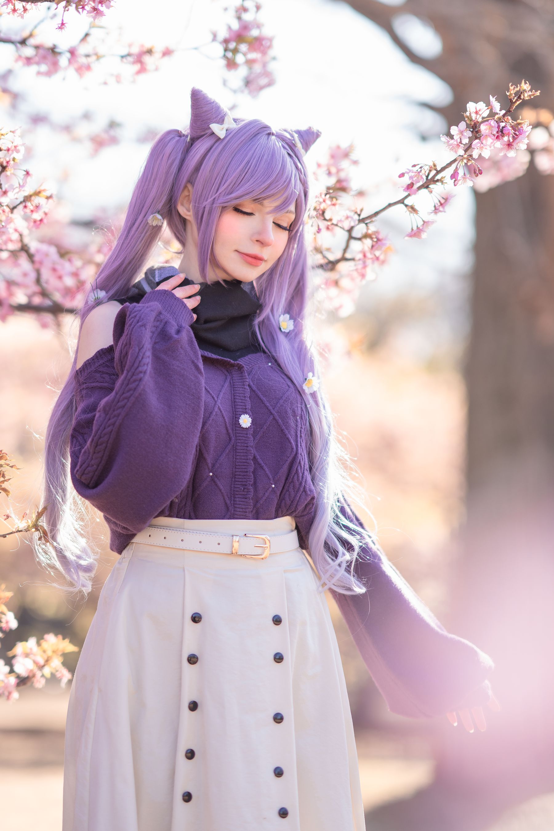 [福利COS] Peach milky - Keqing Genshin Impact