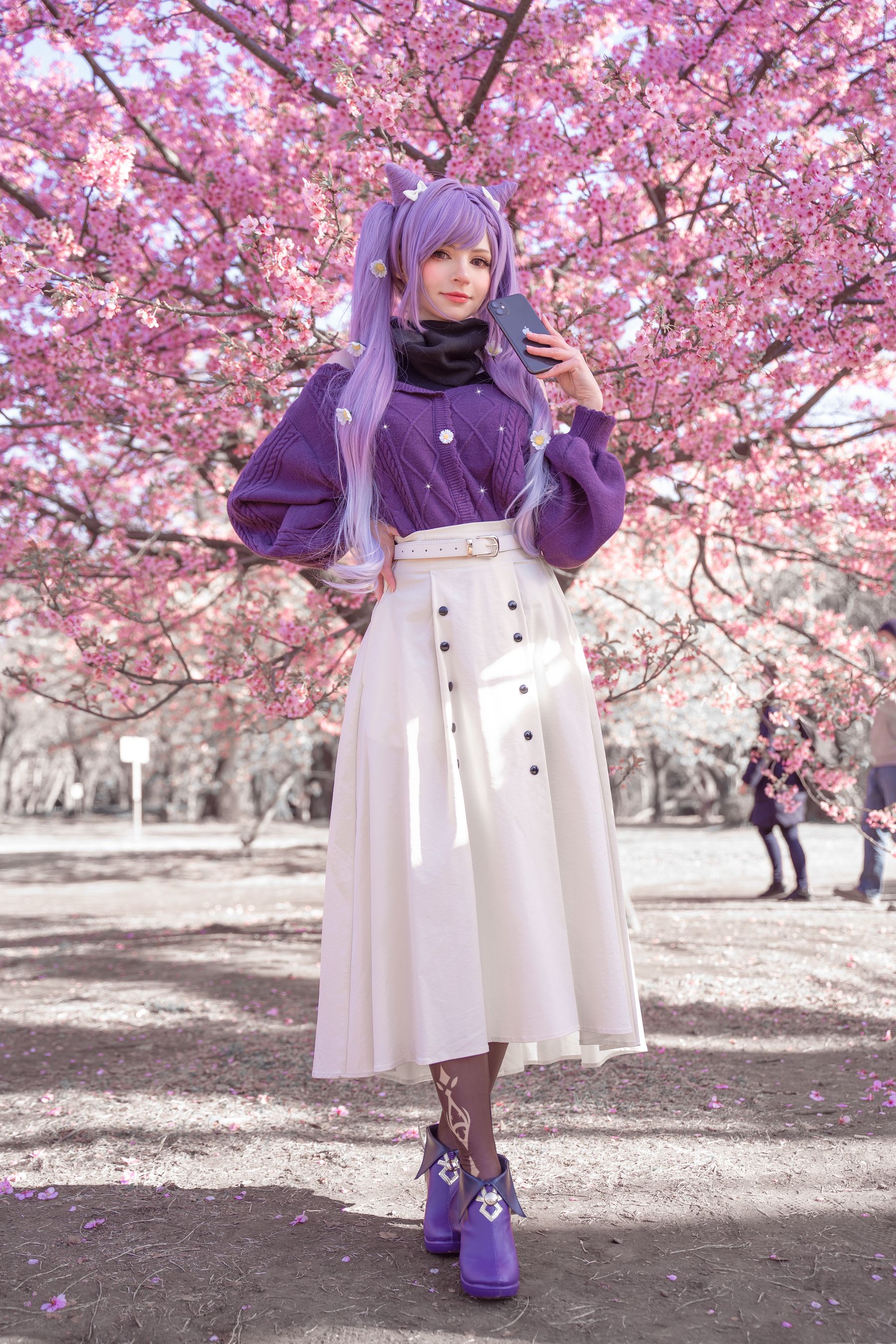 [福利COS] Peach milky - Keqing Genshin Impact
