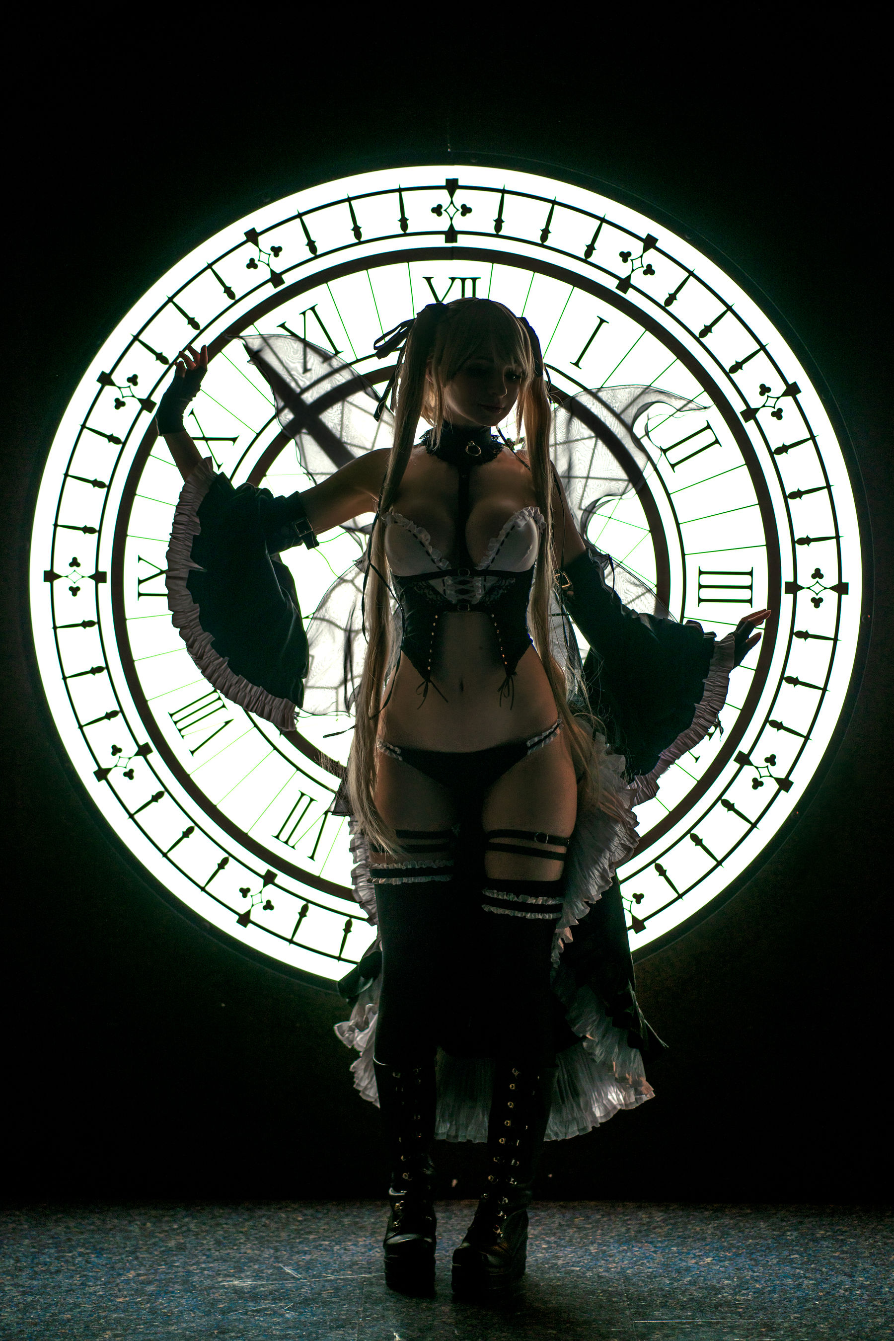 [福利COS] Peach milky - Sakimichan Marie Rose Set