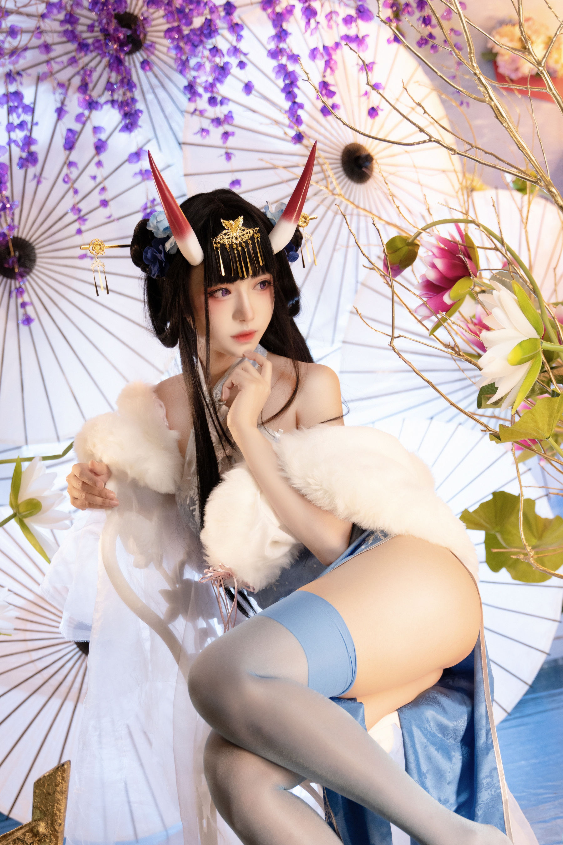 [福利COS] Shika小鹿鹿 - 能代旗袍