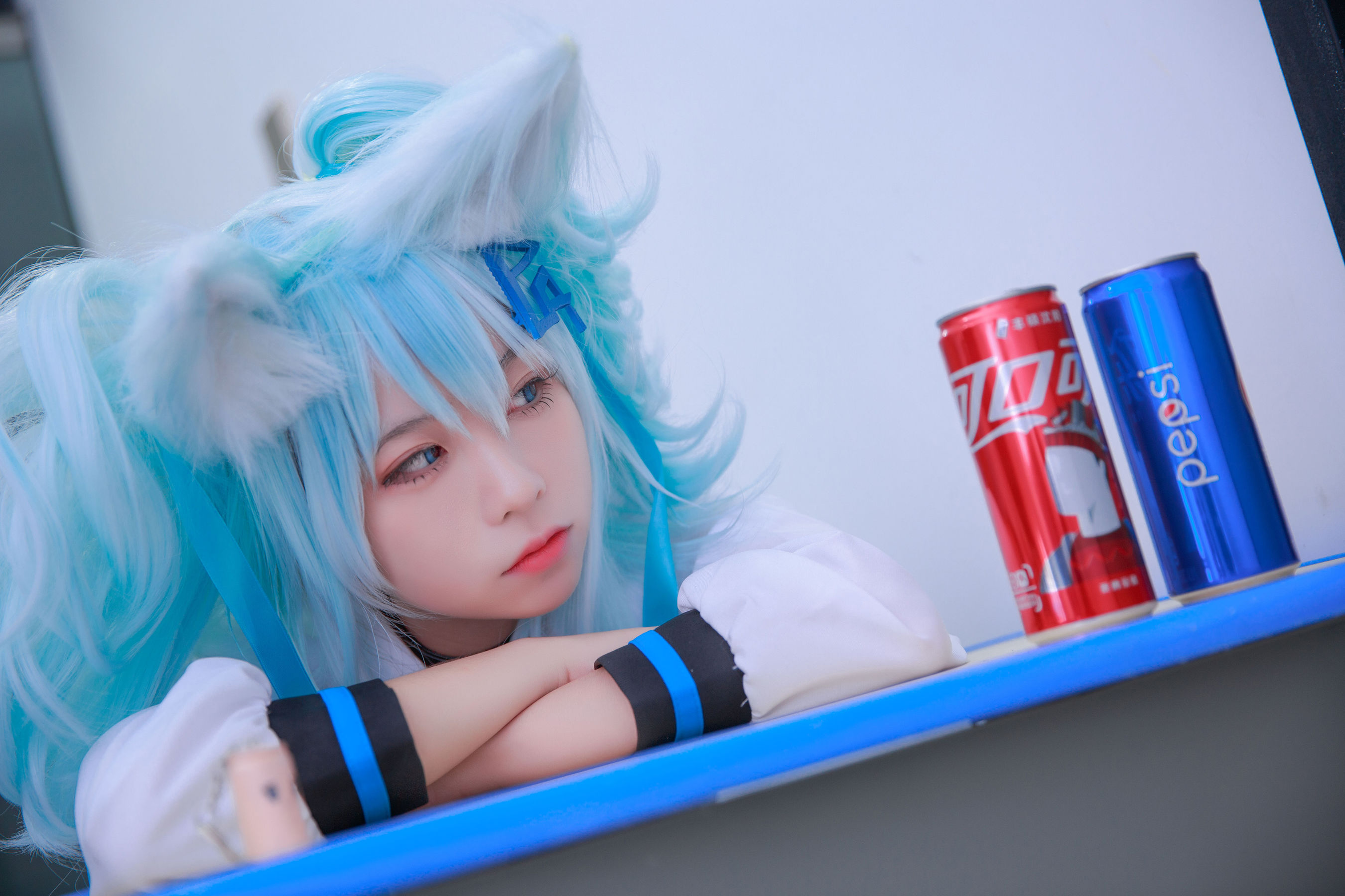 [福利COS] 动漫博主G44不会受伤 - 少女前线 PA15校服