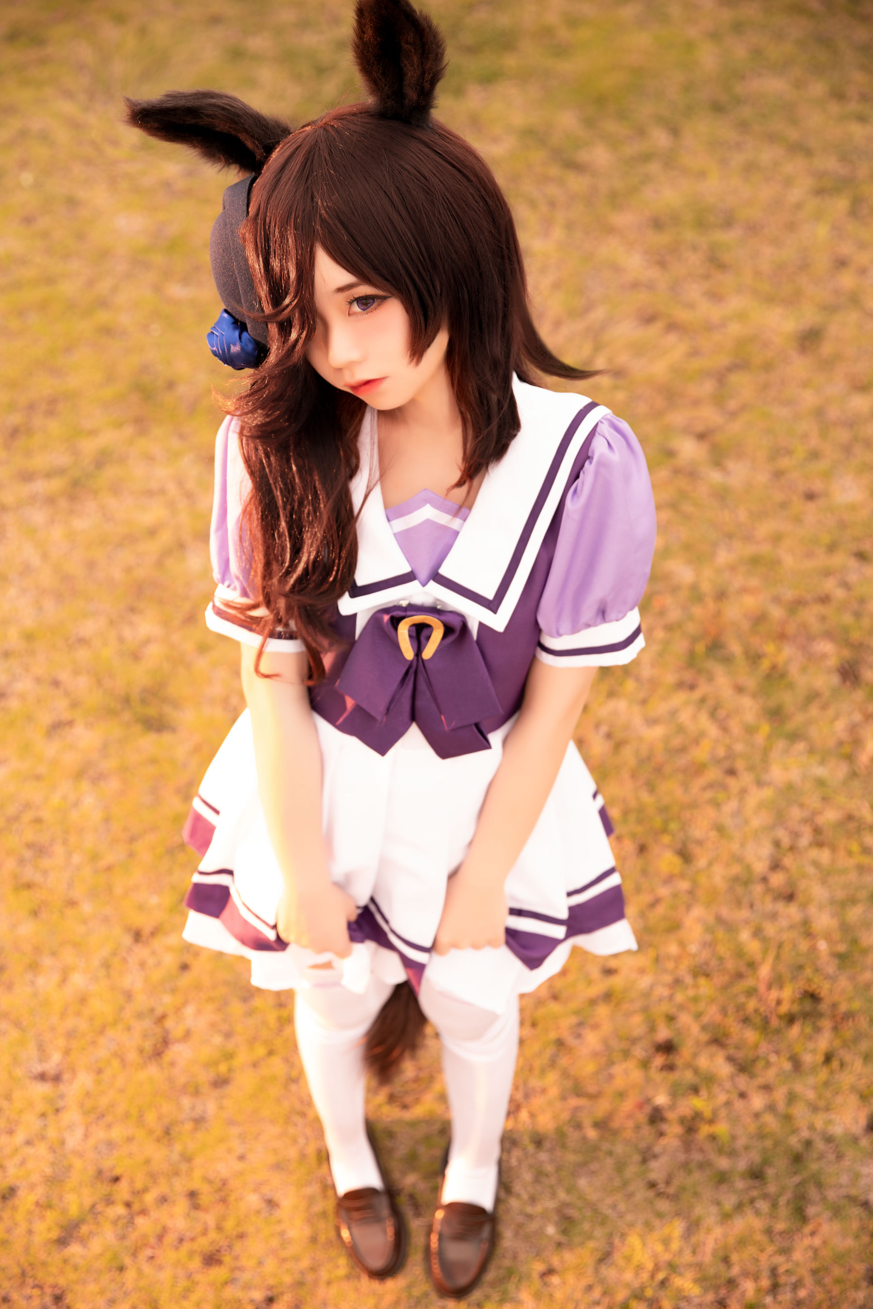 [福利COS] 动漫博主G44不会受伤 - 赛马娘 米浴