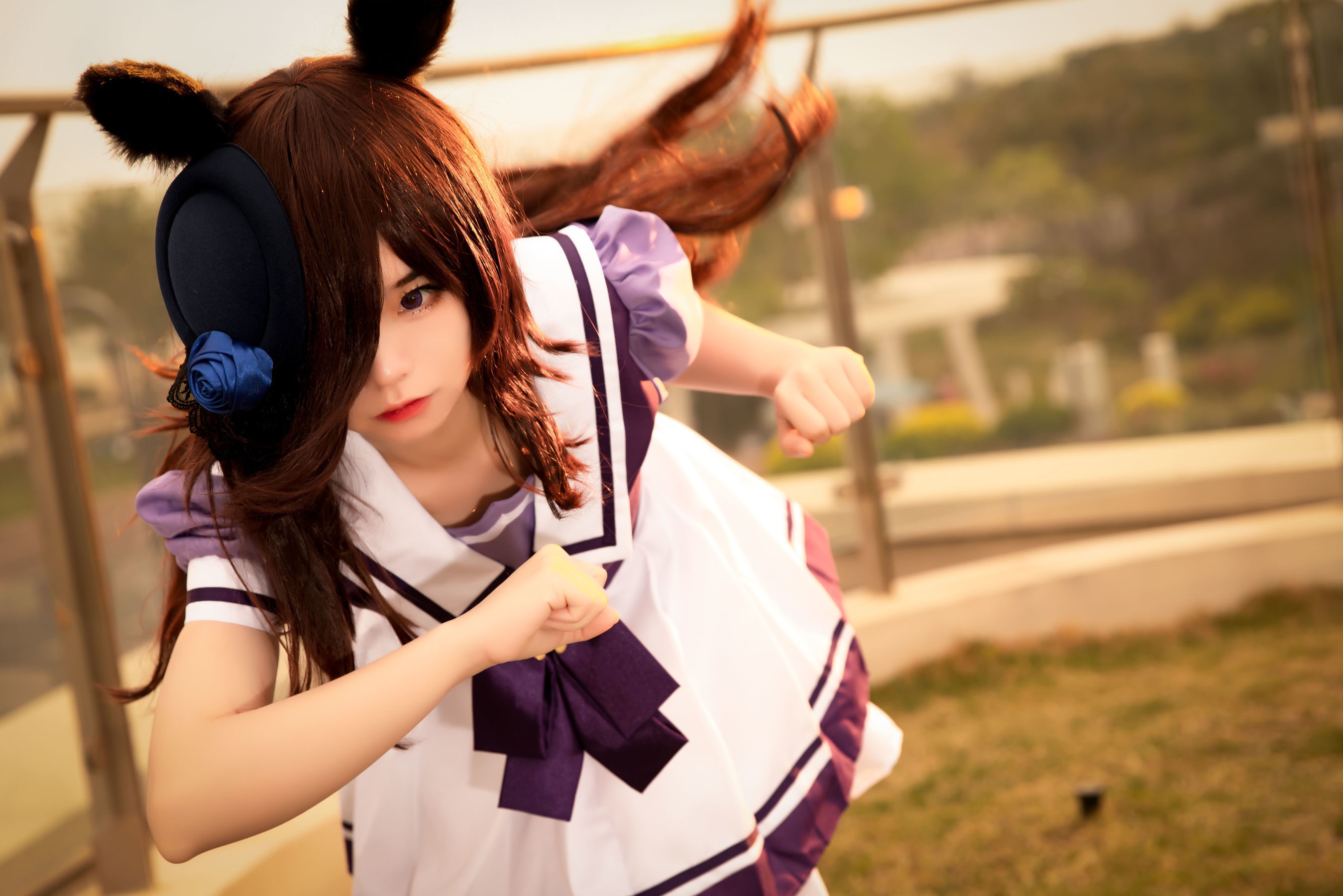 [福利COS] 动漫博主G44不会受伤 - 赛马娘 米浴