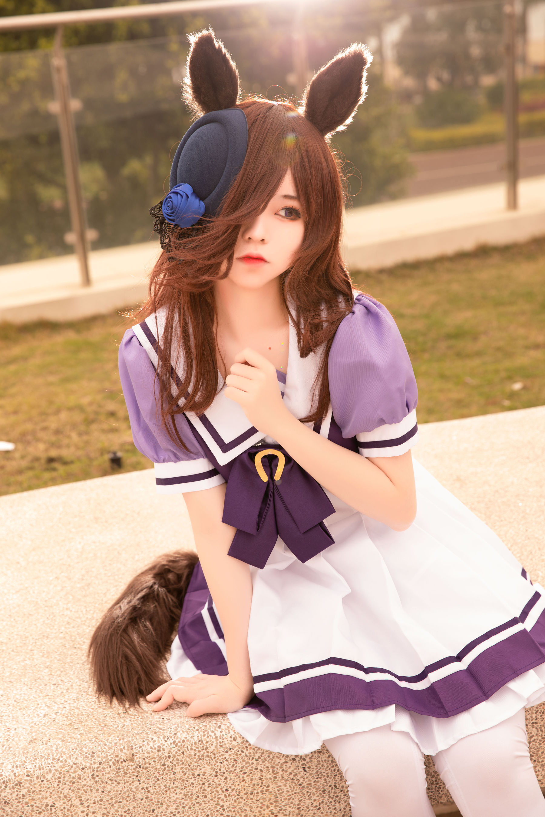 [福利COS] 动漫博主G44不会受伤 - 赛马娘 米浴
