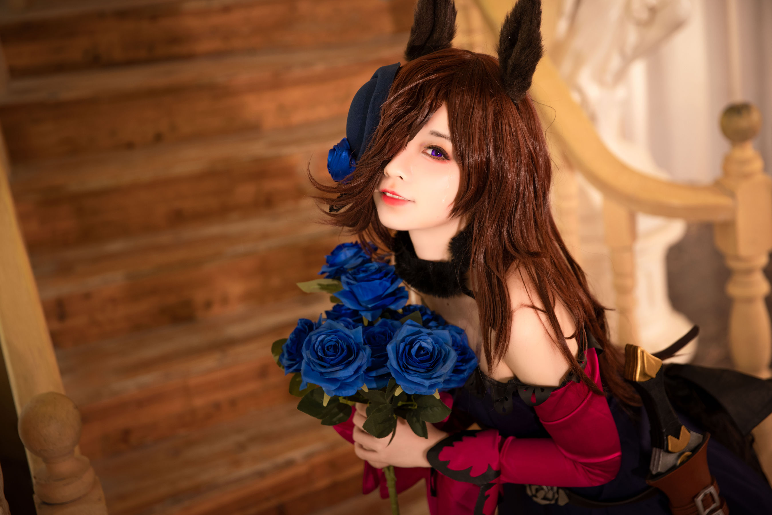 [福利COS] 动漫博主G44不会受伤 - 赛马娘 米浴