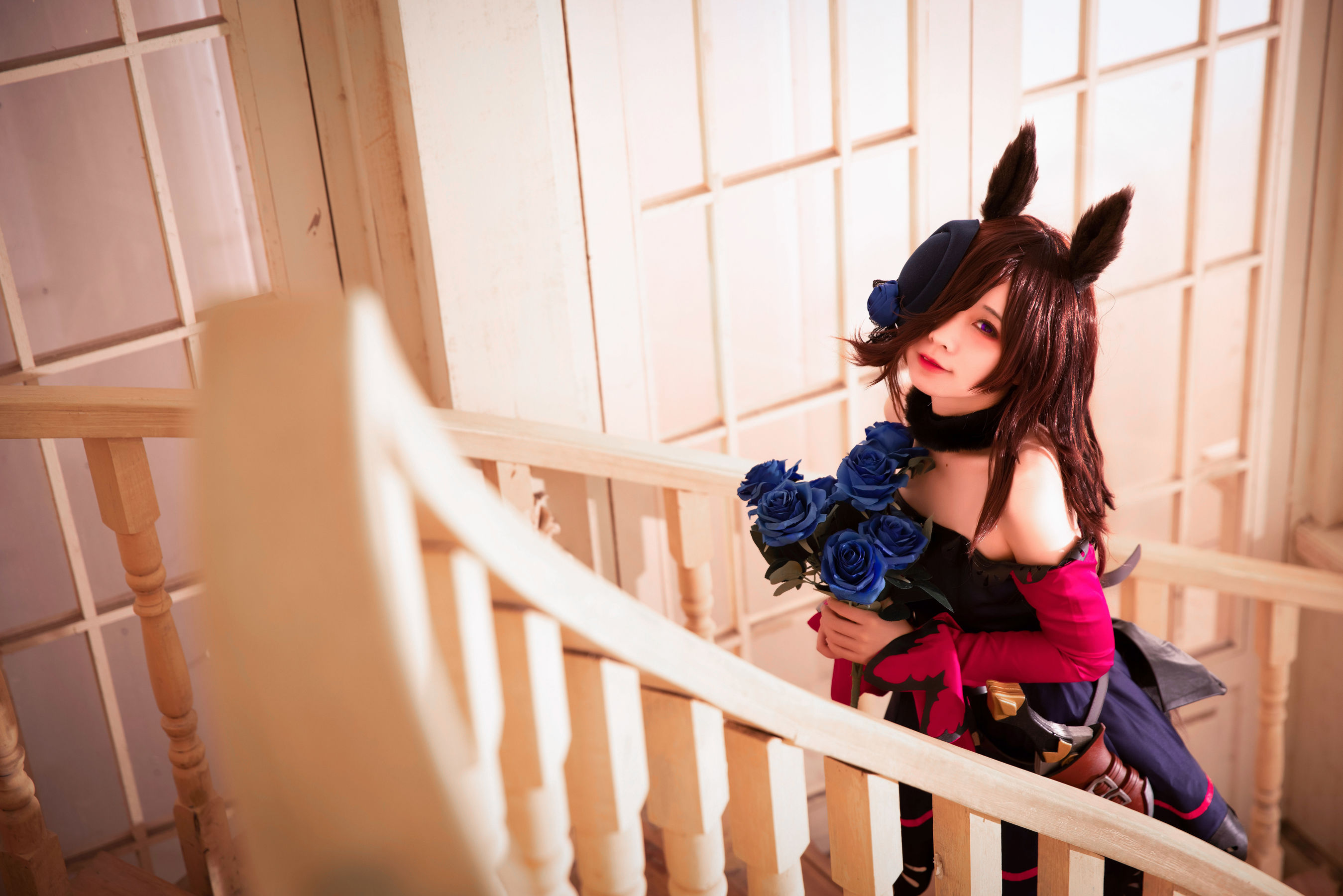 [福利COS] 动漫博主G44不会受伤 - 赛马娘 米浴