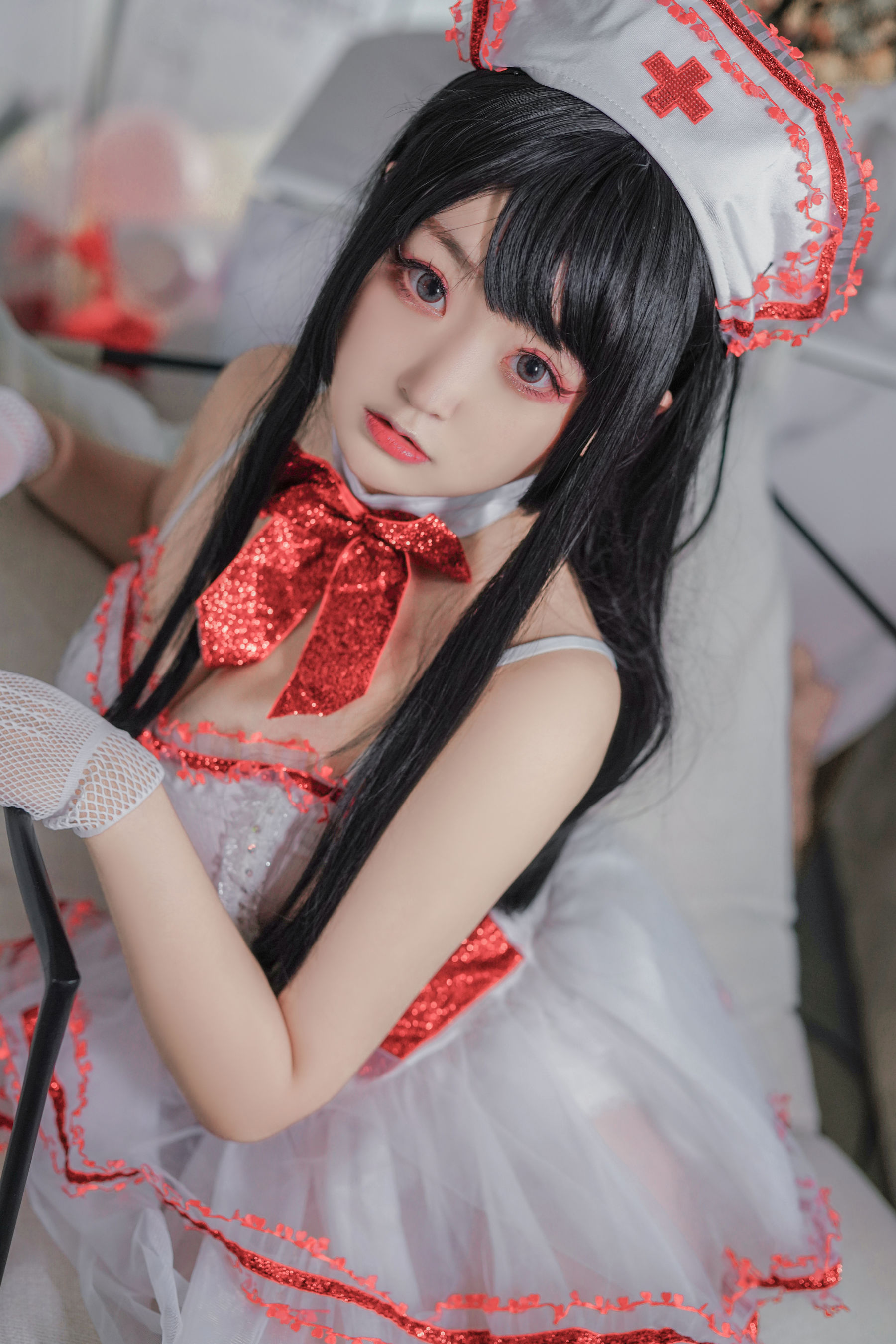 [福利COS] 动漫博主恩田直幸 - 蕾丝护士