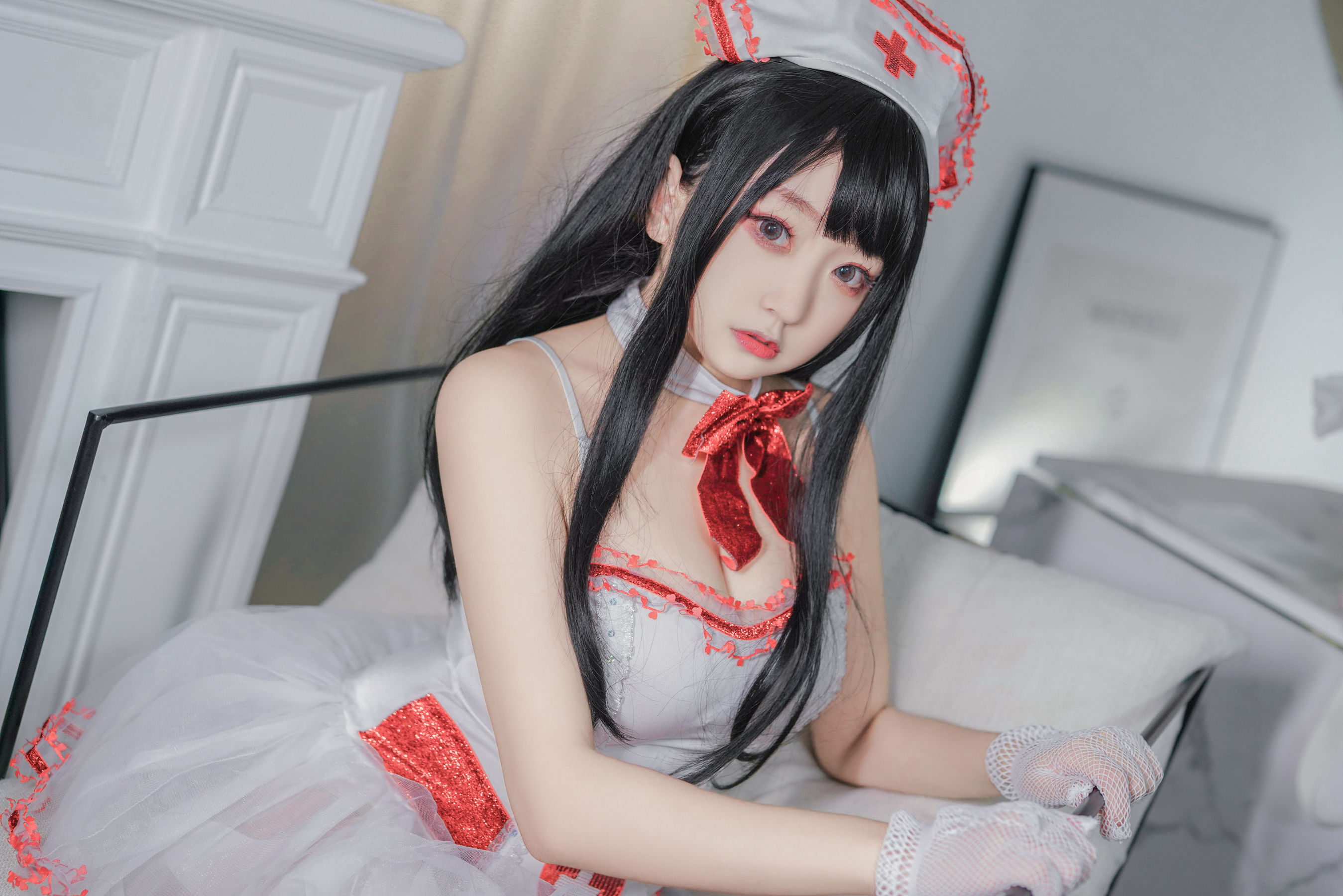 [福利COS] 动漫博主恩田直幸 - 蕾丝护士