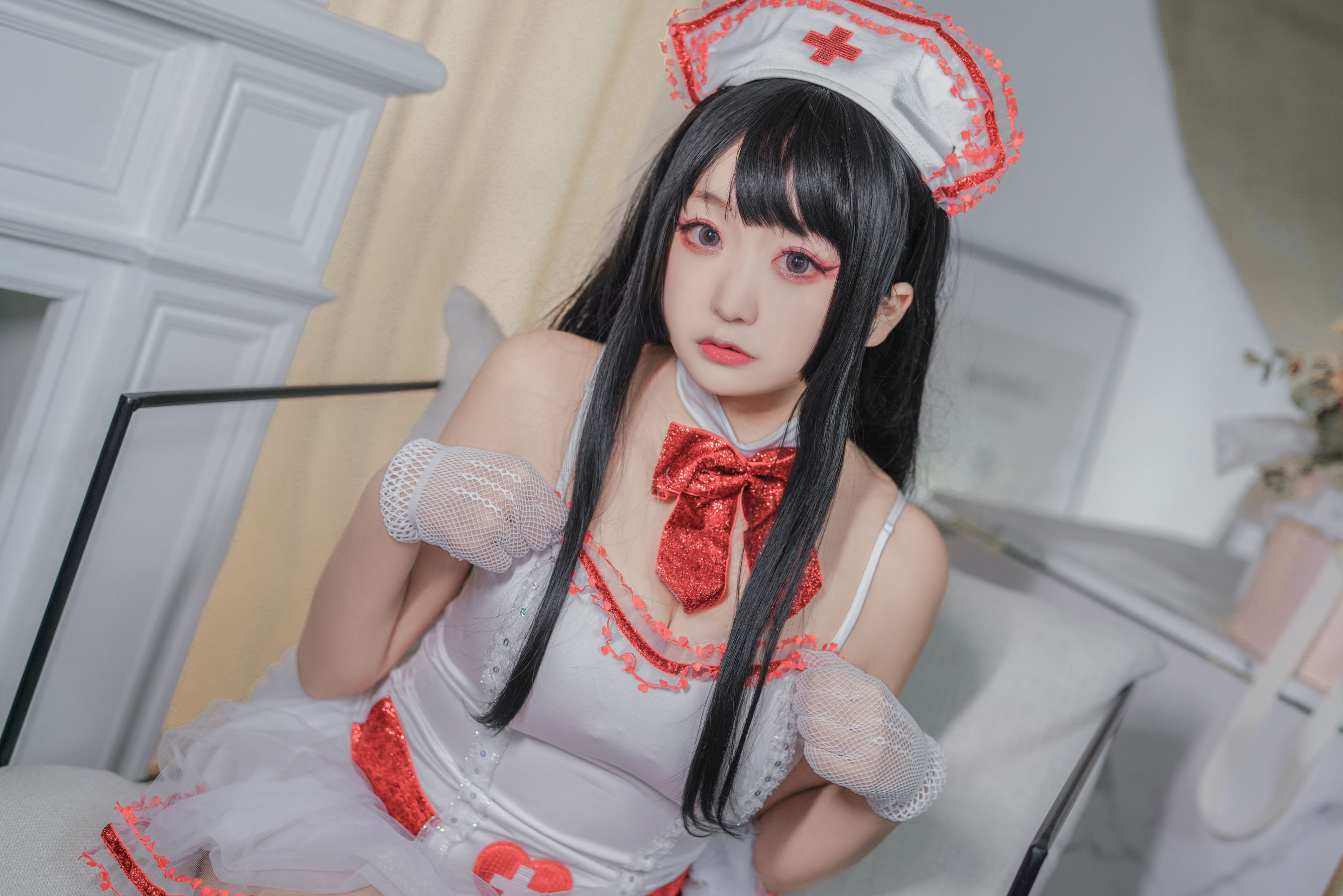 [福利COS] 动漫博主恩田直幸 - 蕾丝护士