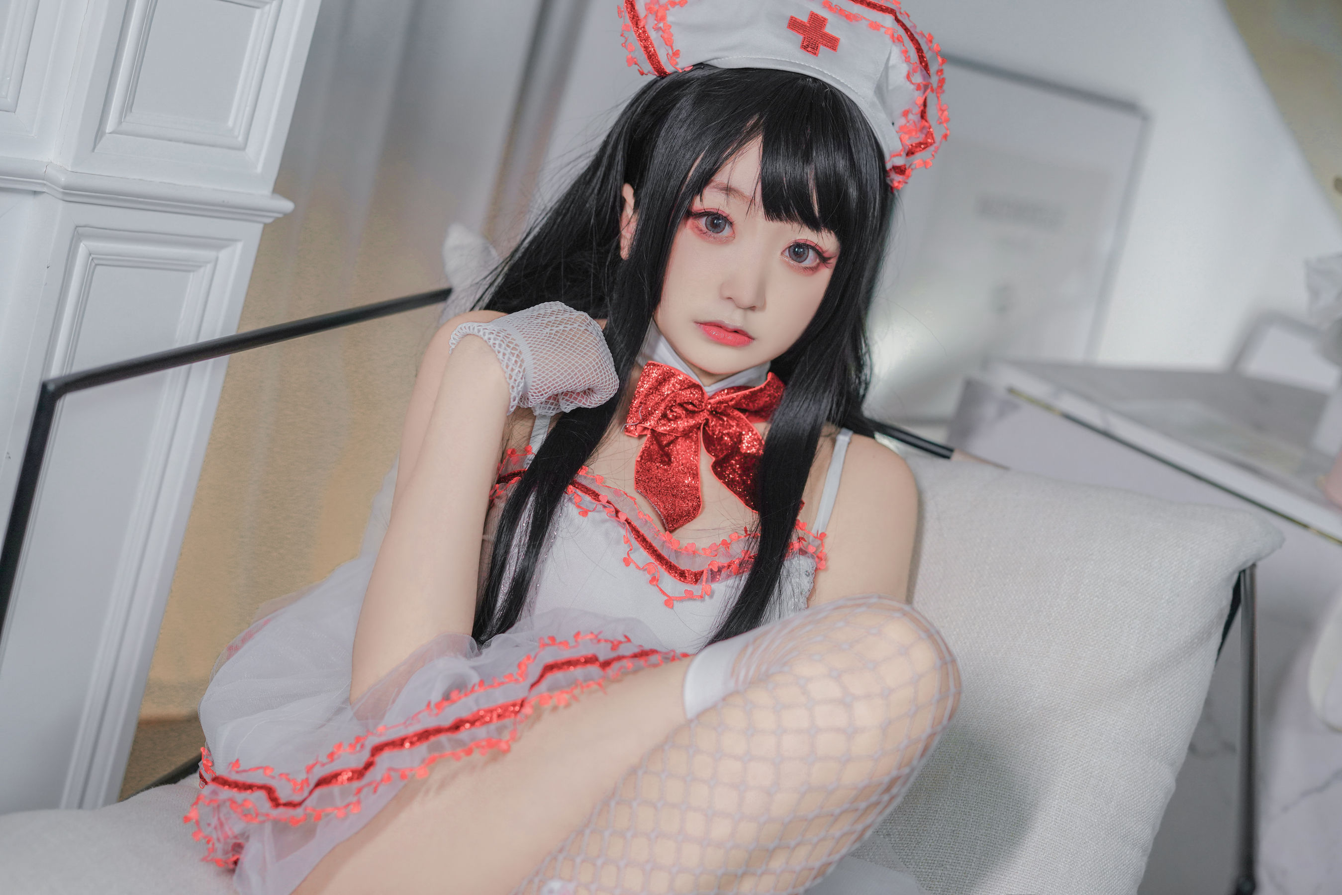 [福利COS] 动漫博主恩田直幸 - 蕾丝护士