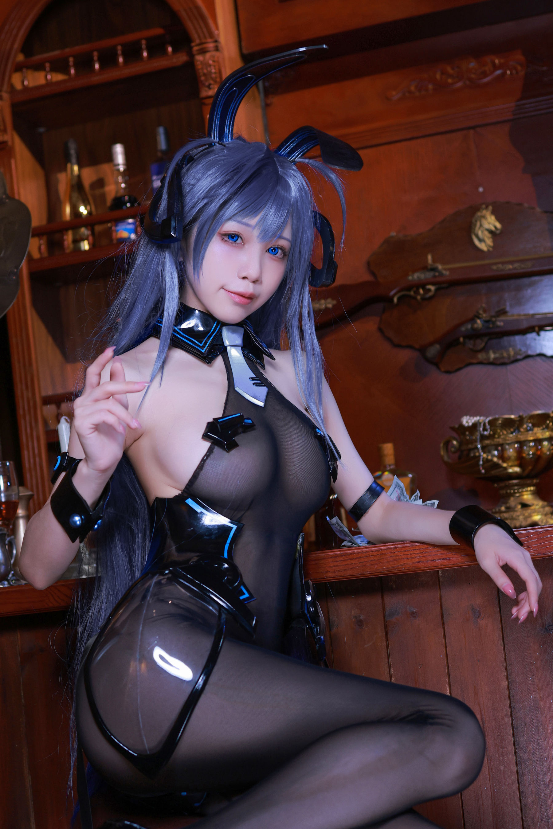 [福利COS] 动漫博主水淼aqua - 碧蓝航线 新泽西