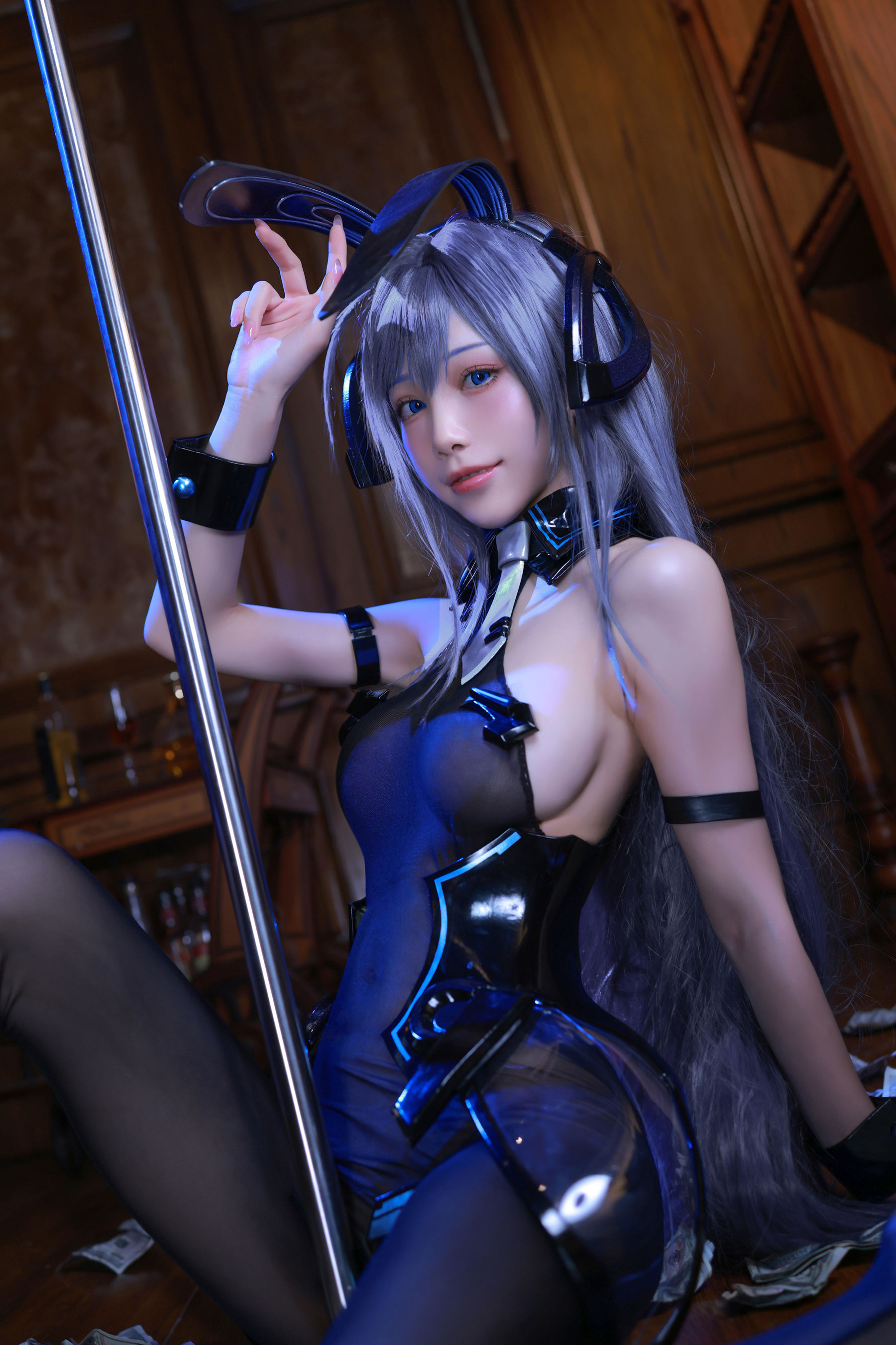 [福利COS] 动漫博主水淼aqua - 碧蓝航线 新泽西