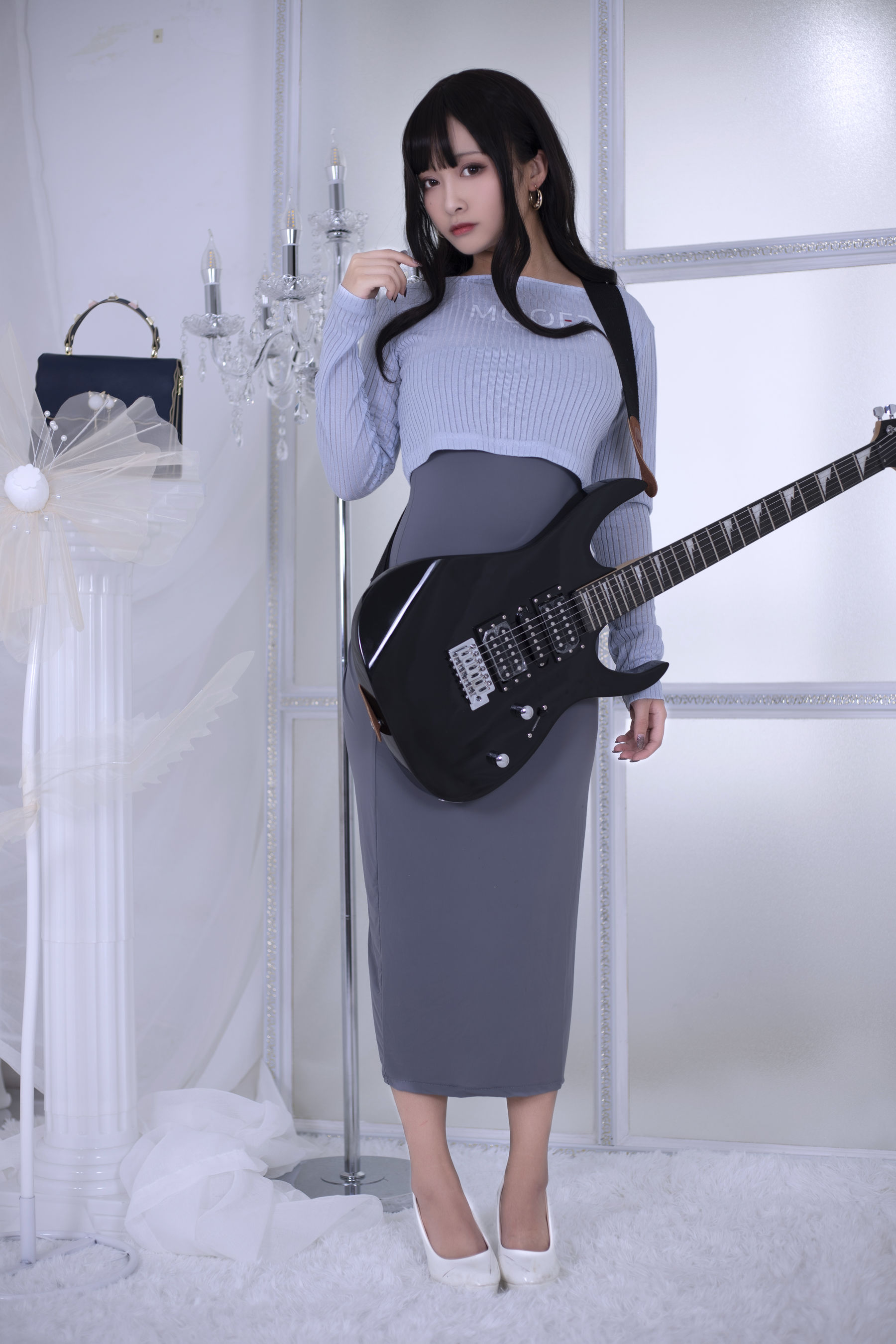 [福利COS] 动漫博主洛璃LoLiSAMA - 吉他妹妹