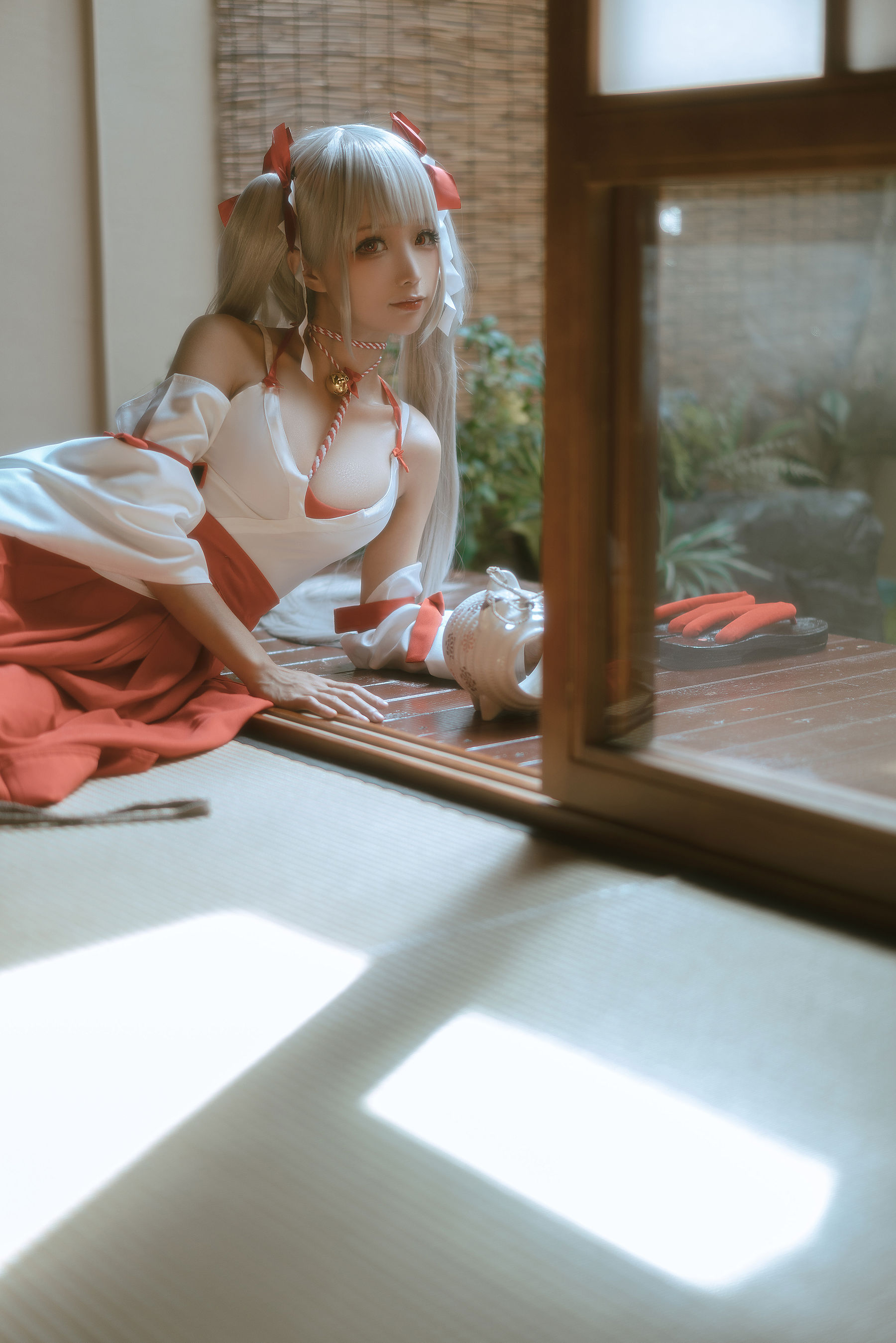 [福利COS] 动漫博主蠢沫沫 - 可畏巫女