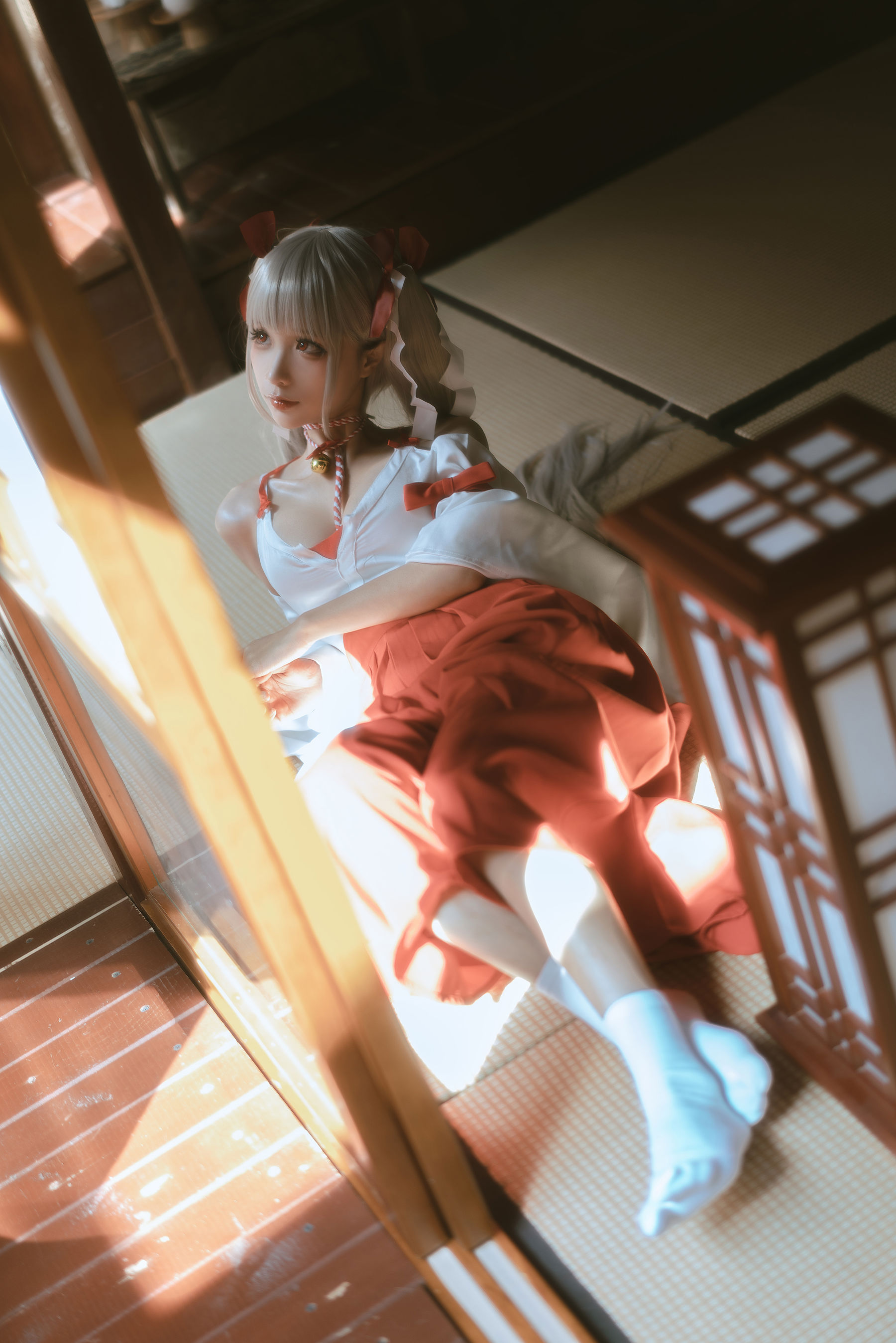 [福利COS] 动漫博主蠢沫沫 - 可畏巫女