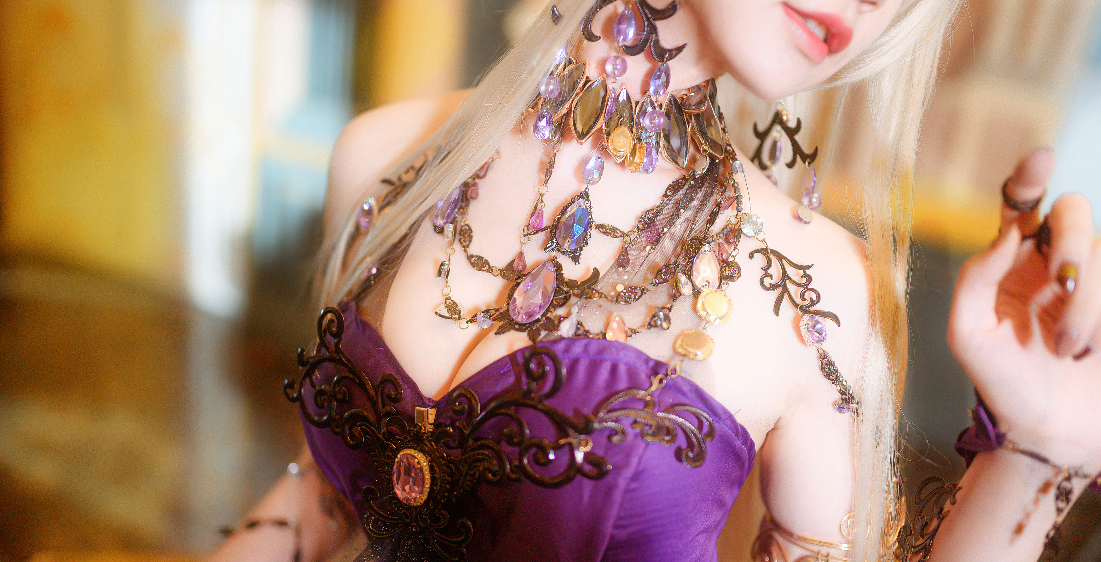 [福利COS] 动漫博主阮邑_Fairy - 黑枪呆礼服