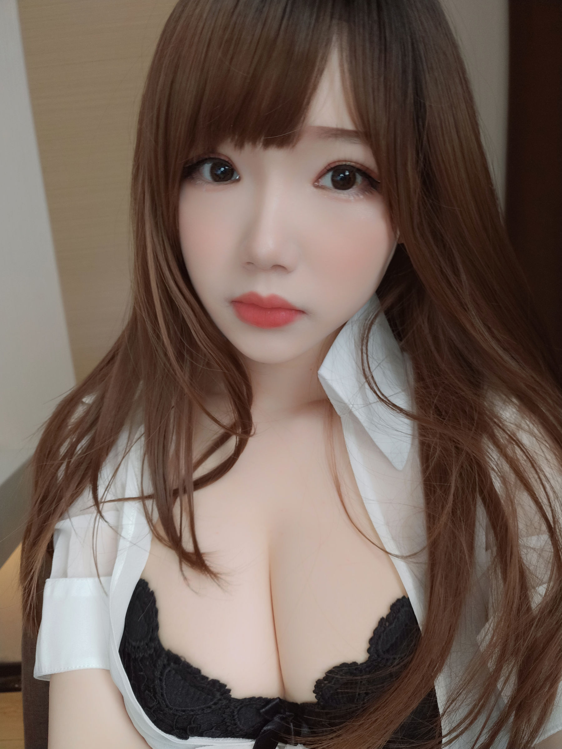 [福利COS] 动漫博主雪晴Astra - 眼镜小秘书