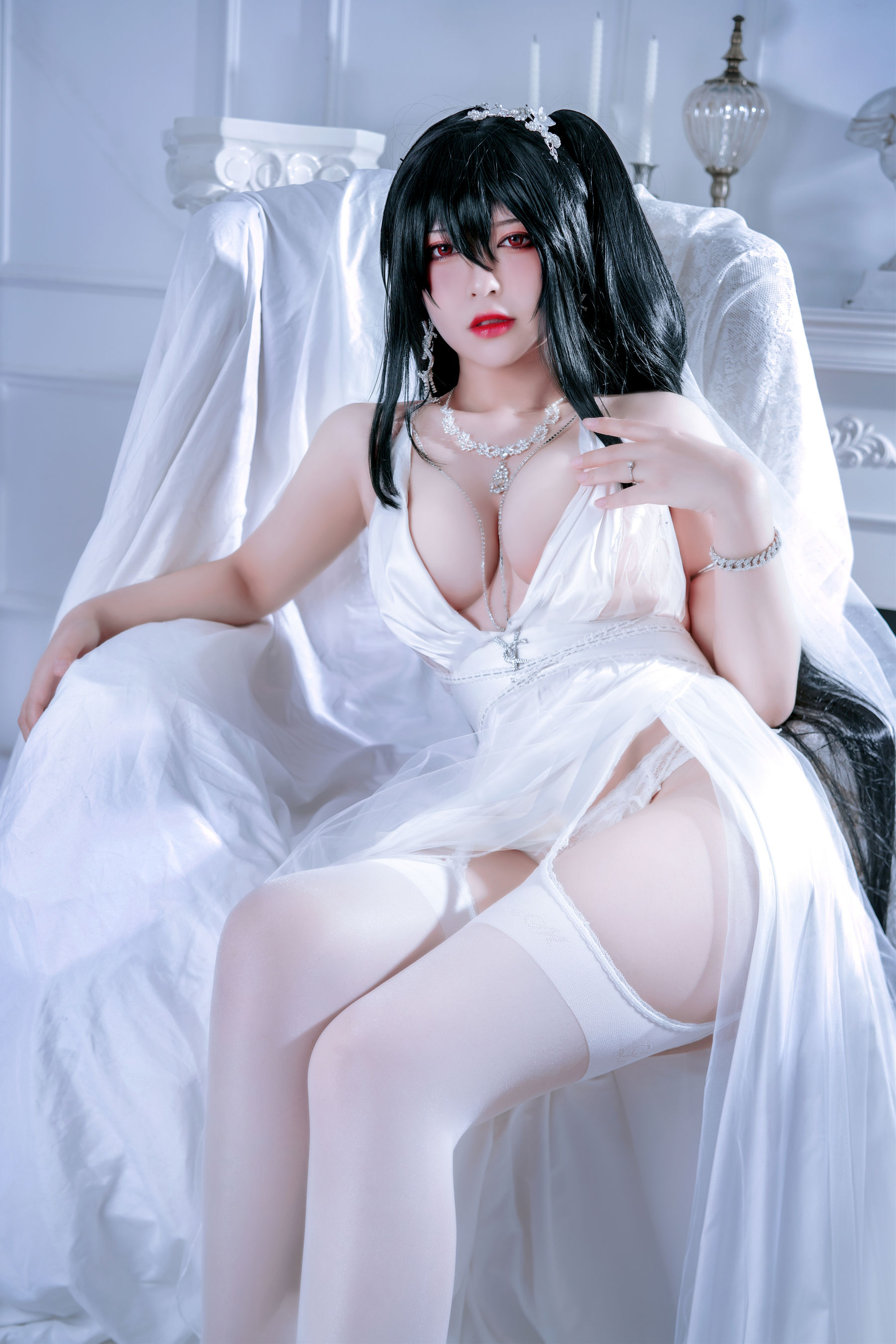 [福利COS] 半半子 - 大凤花嫁