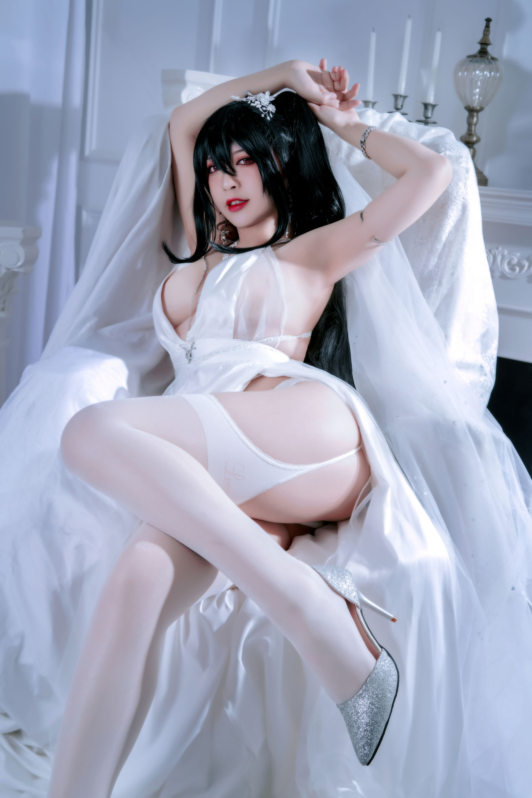 [福利COS] 半半子 - 大凤花嫁