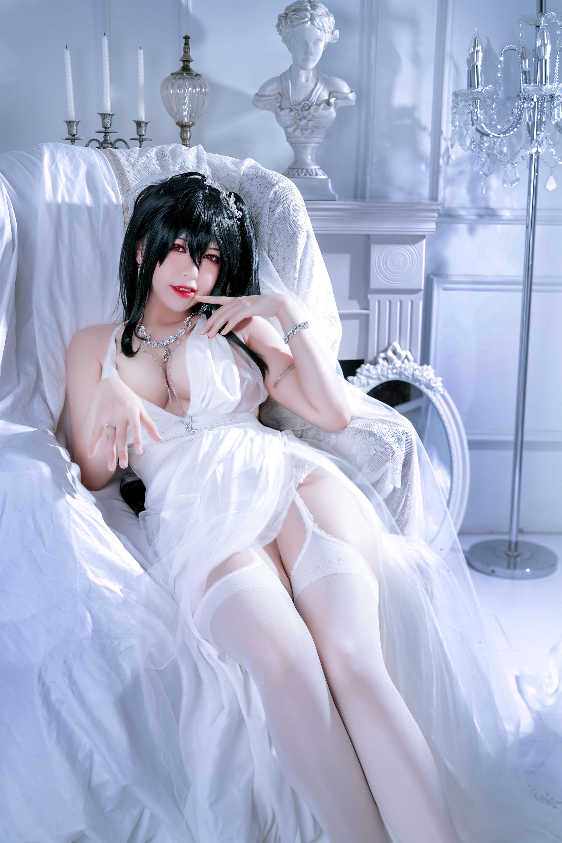 [福利COS] 半半子 - 大凤花嫁