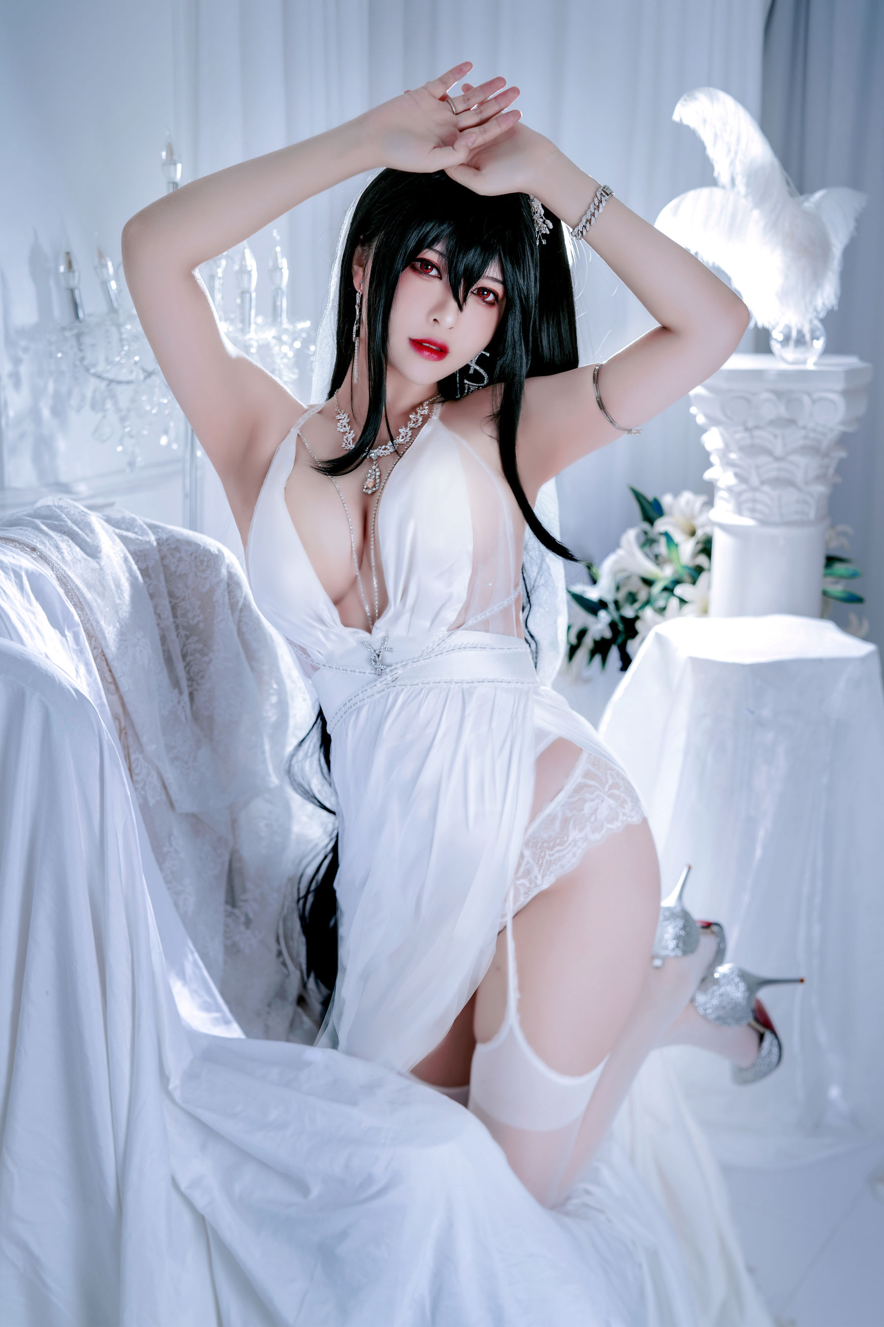 [福利COS] 半半子 - 大凤花嫁