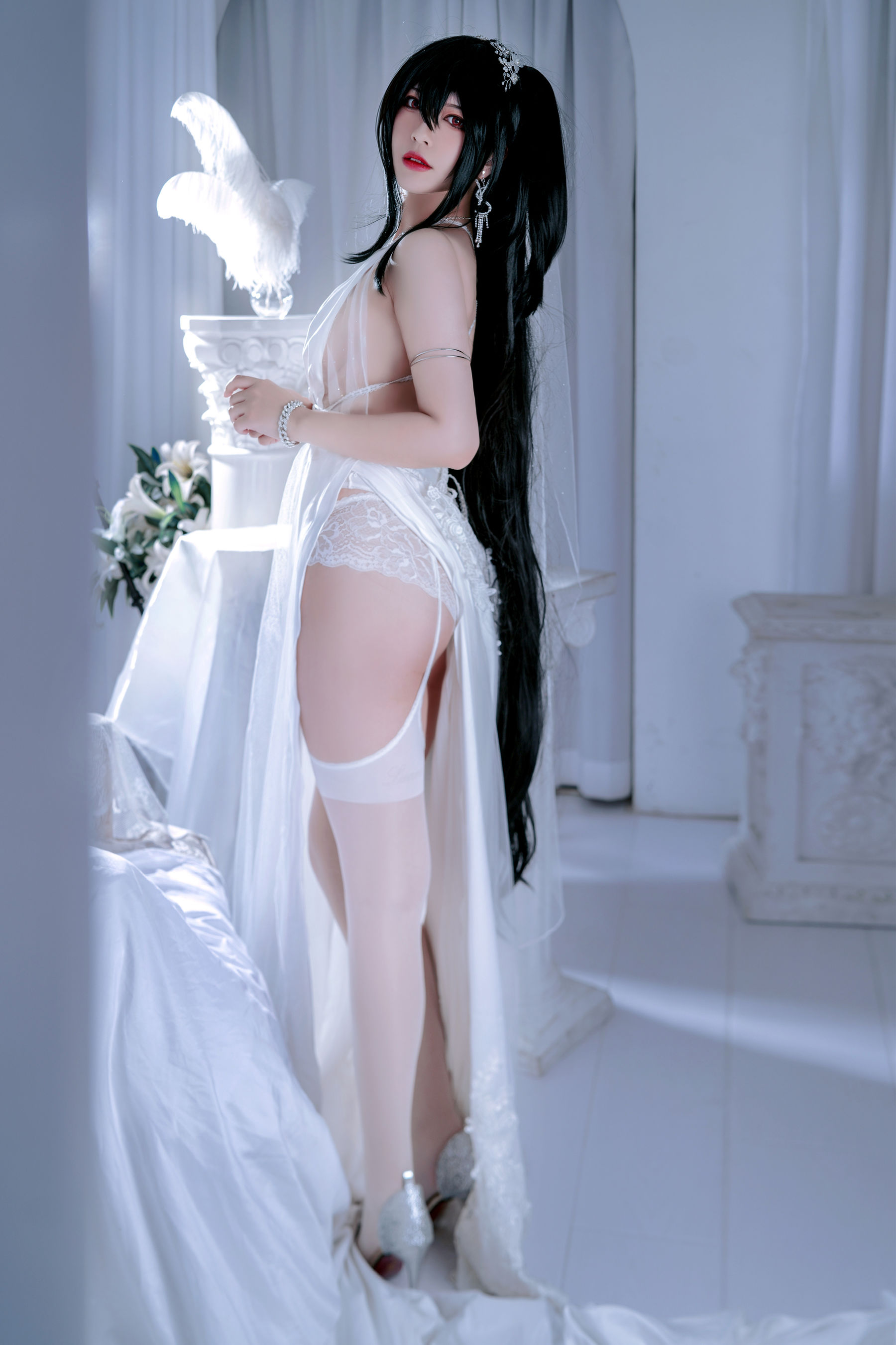 [福利COS] 半半子 - 大凤花嫁