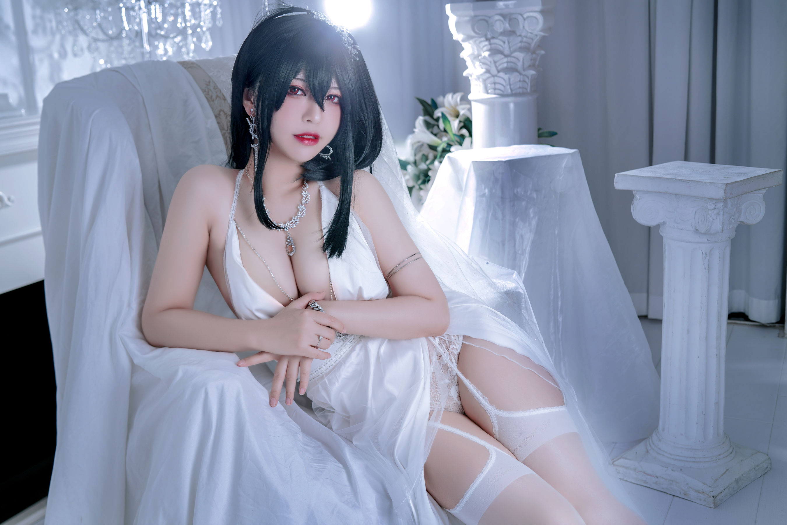 [福利COS] 半半子 - 大凤花嫁