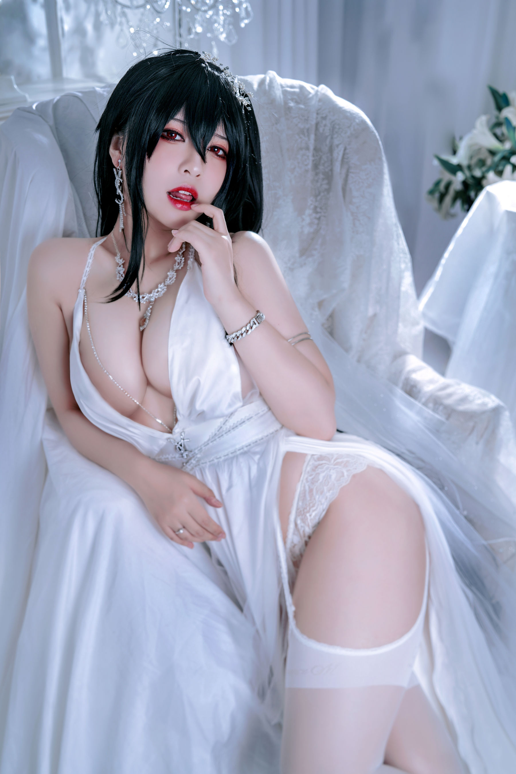 [福利COS] 半半子 - 大凤花嫁